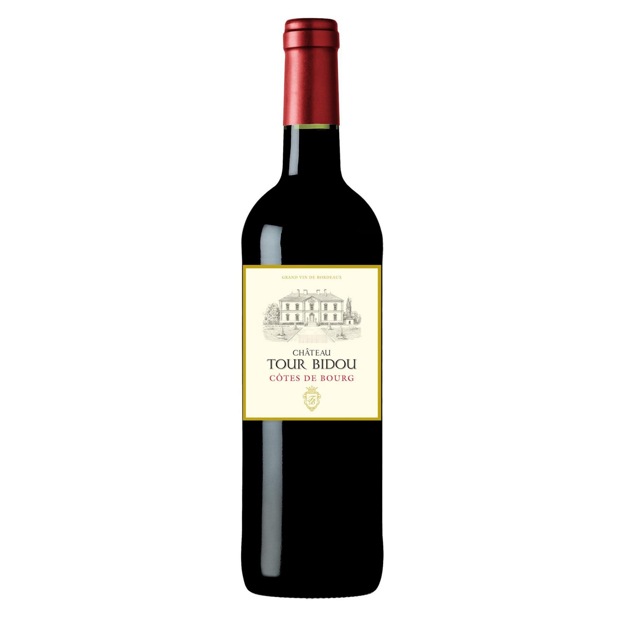 AOP Côtes de Bourg Château Tour Bidou rouge 75cl