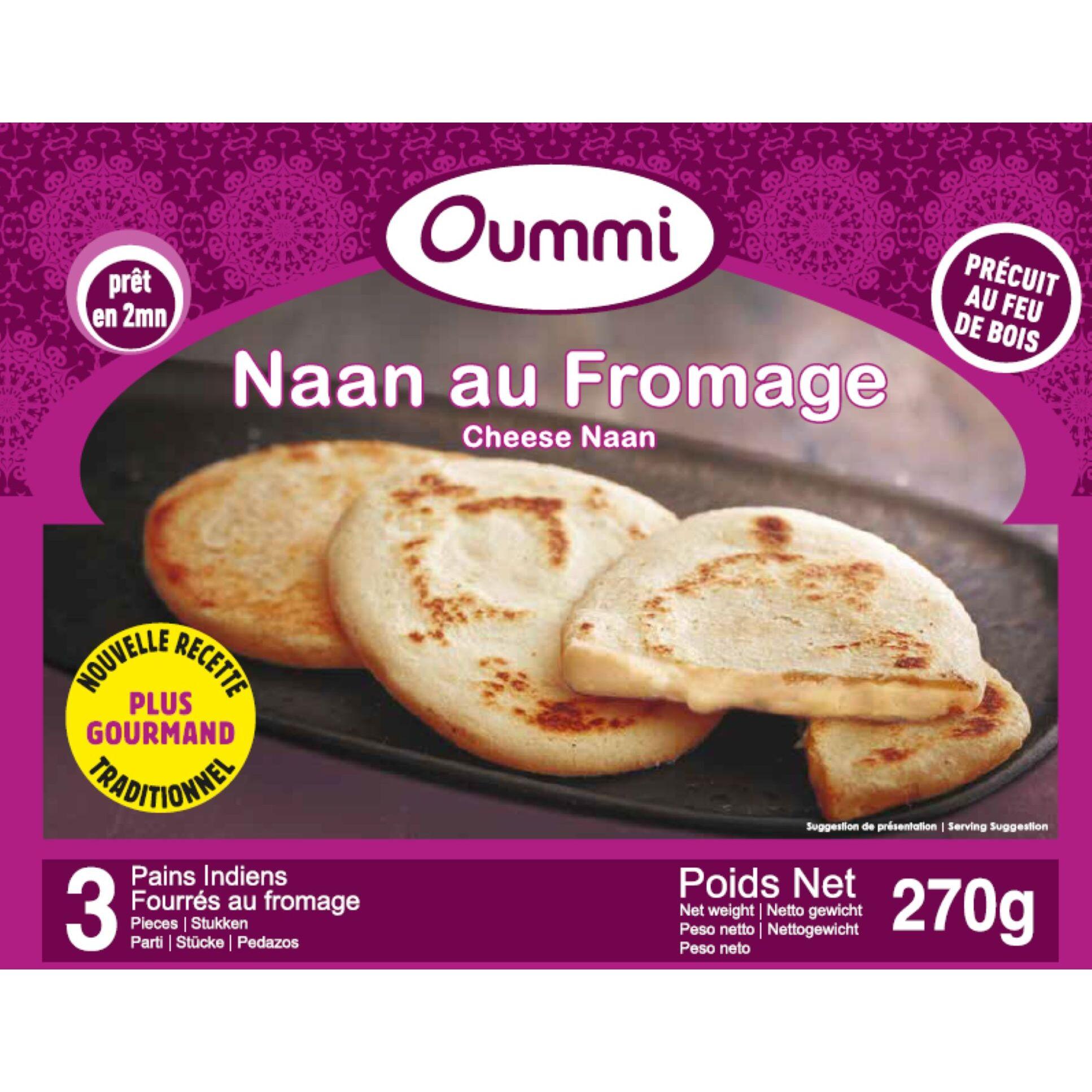 OUMMI Naan au fromage 270g
