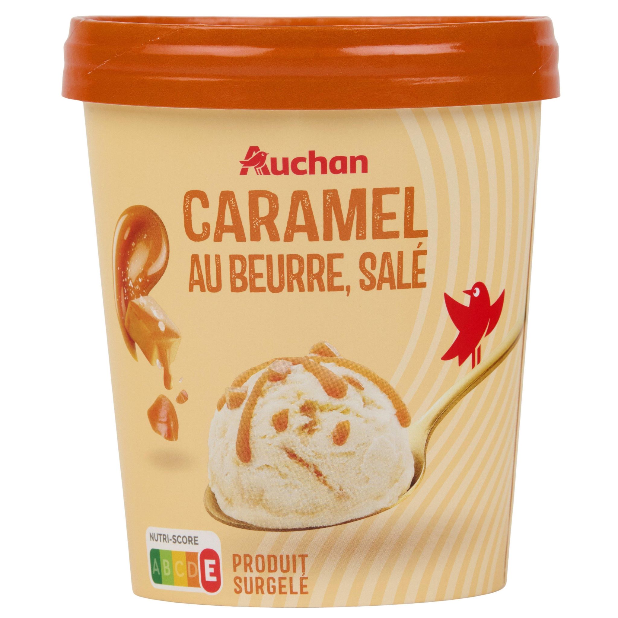 AUCHAN Pot caramel beurre salé 400g
