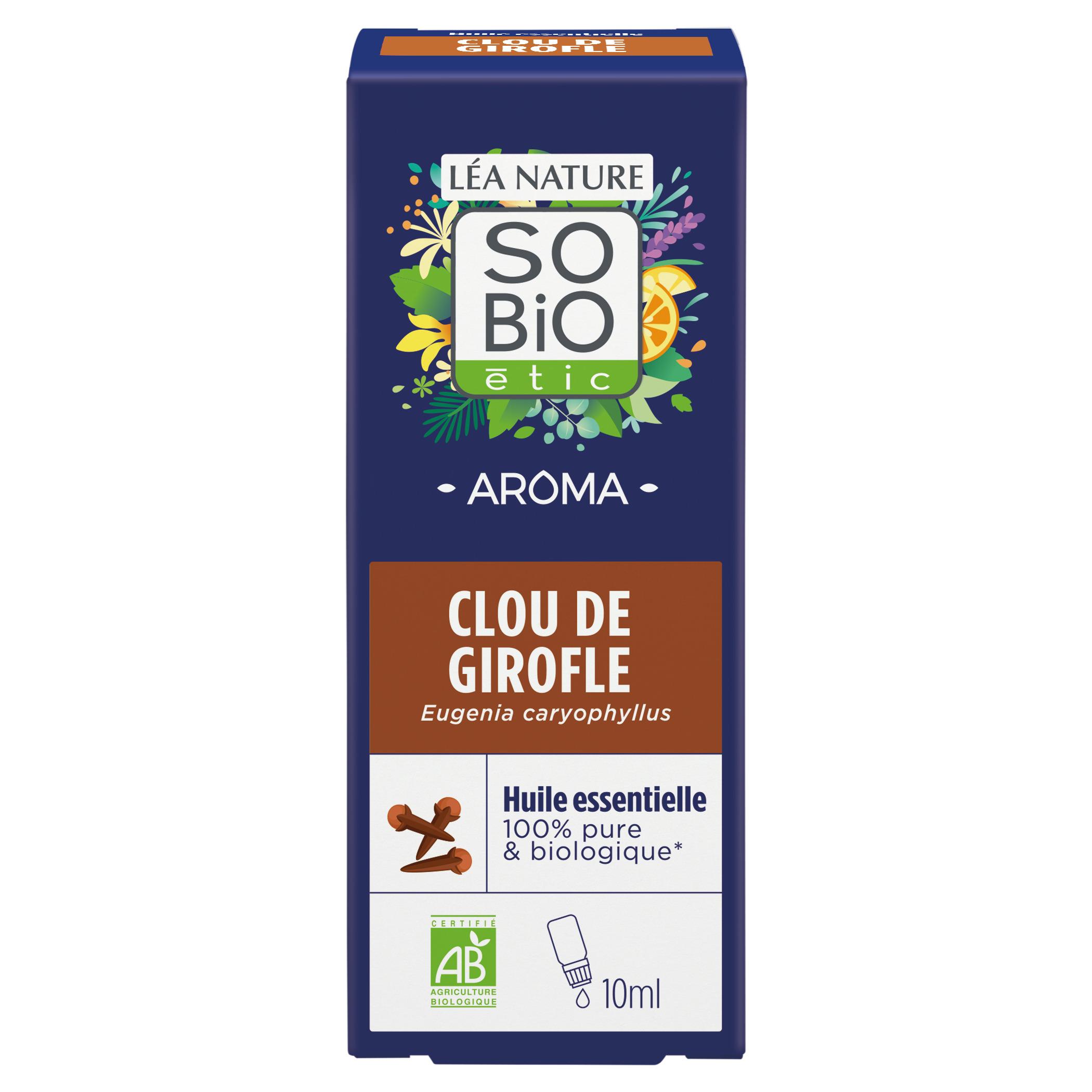 SO BIO ETIC Huile essentielle clou de girofle bio 10ml