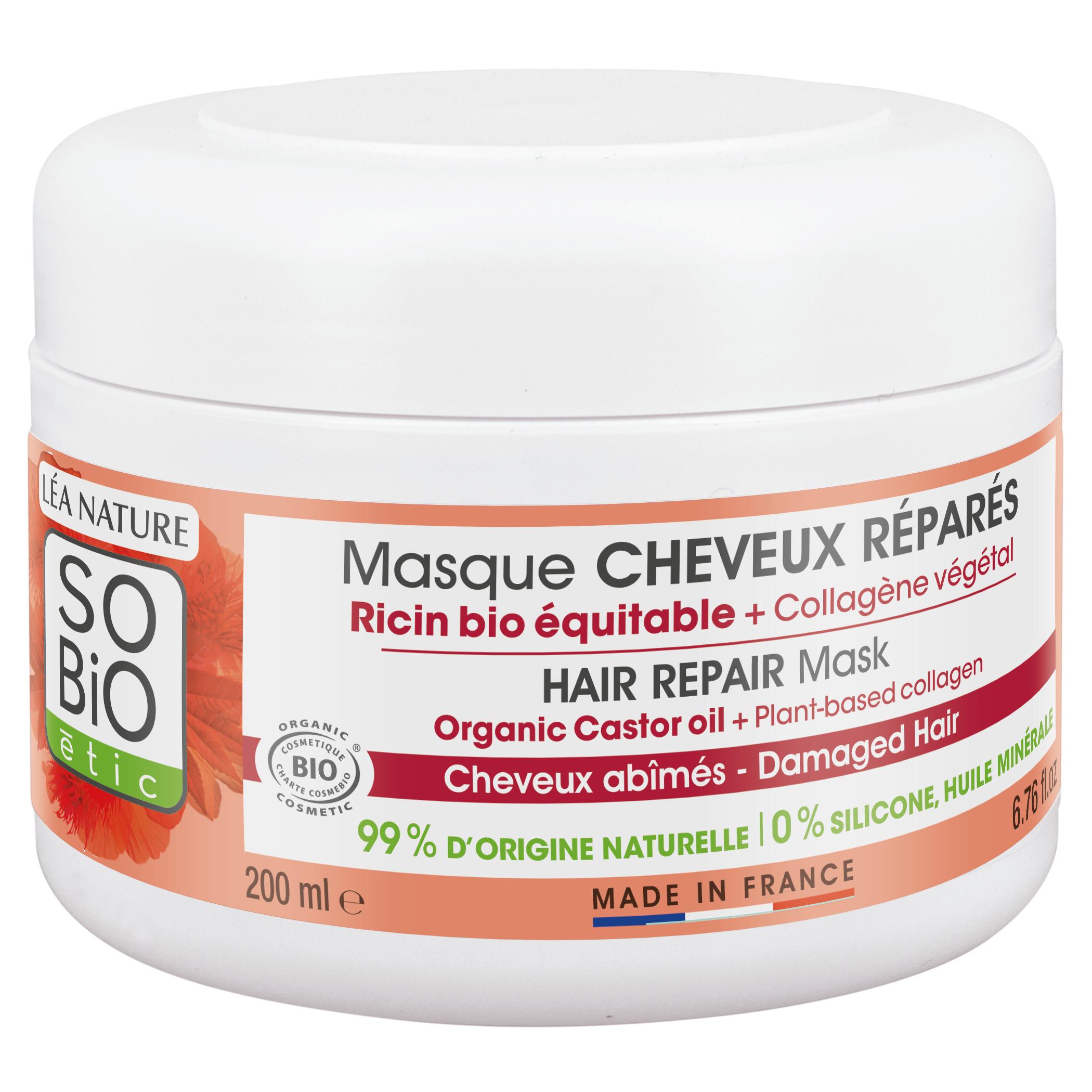SO BIO ETIC Masque cheveux abîmés bio 200ml