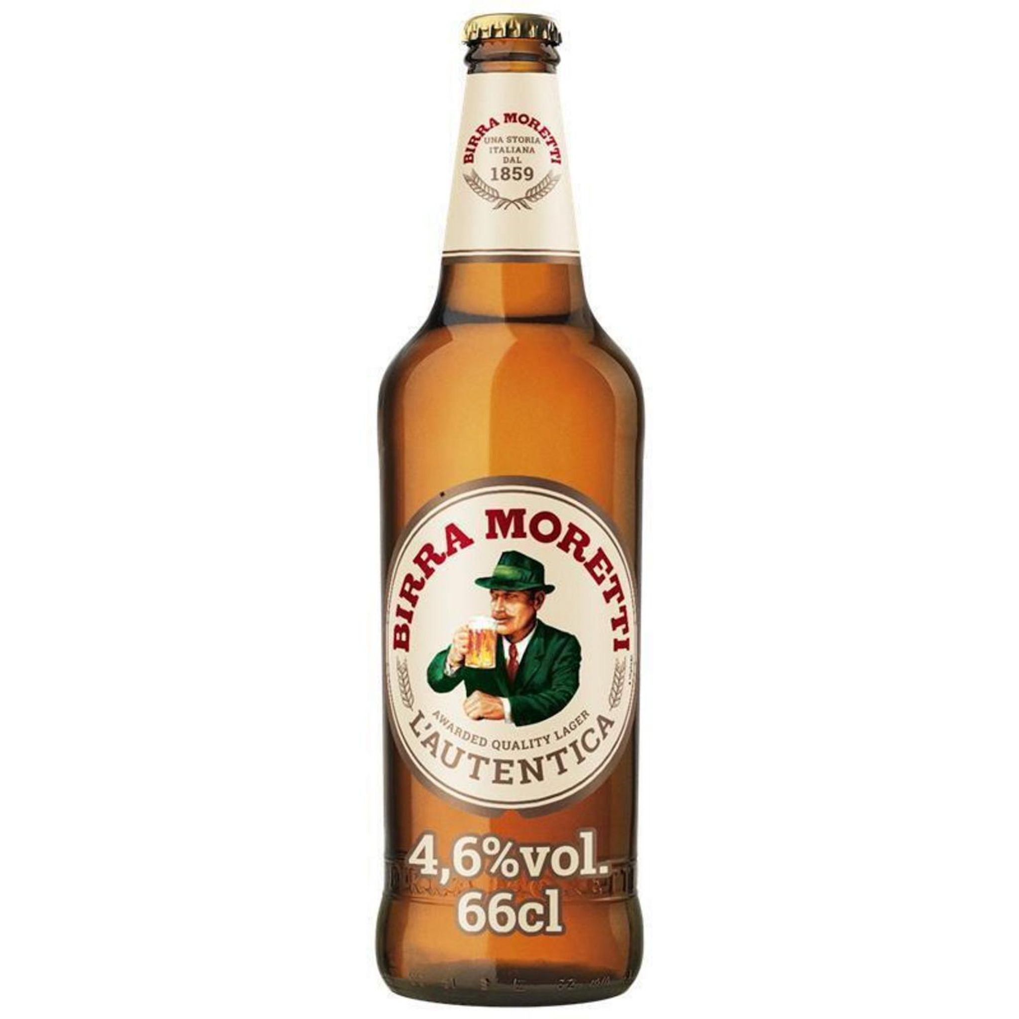 BIRRA MORETTI Bière blonde italienne 4.6% 66cl
