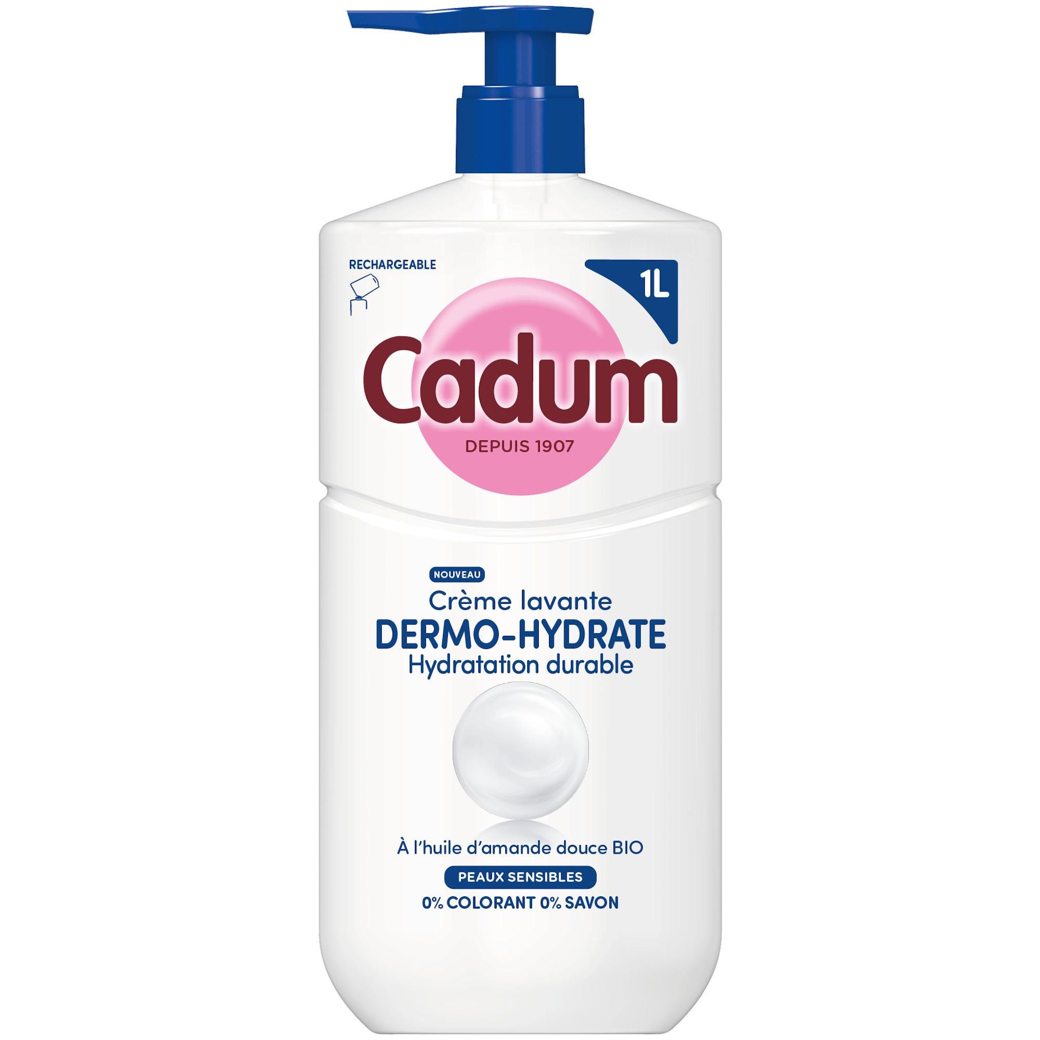 CADUM Crème lavante dermo hydrate 1l