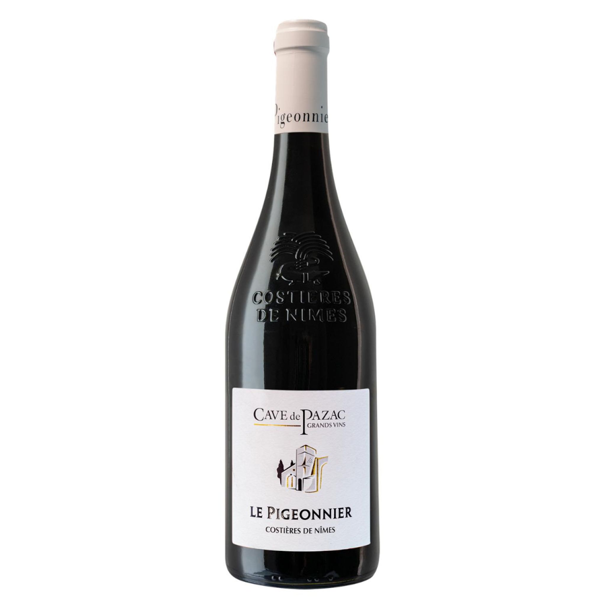 AOP Costières de Nîmes cave de pazac rouge 75cl