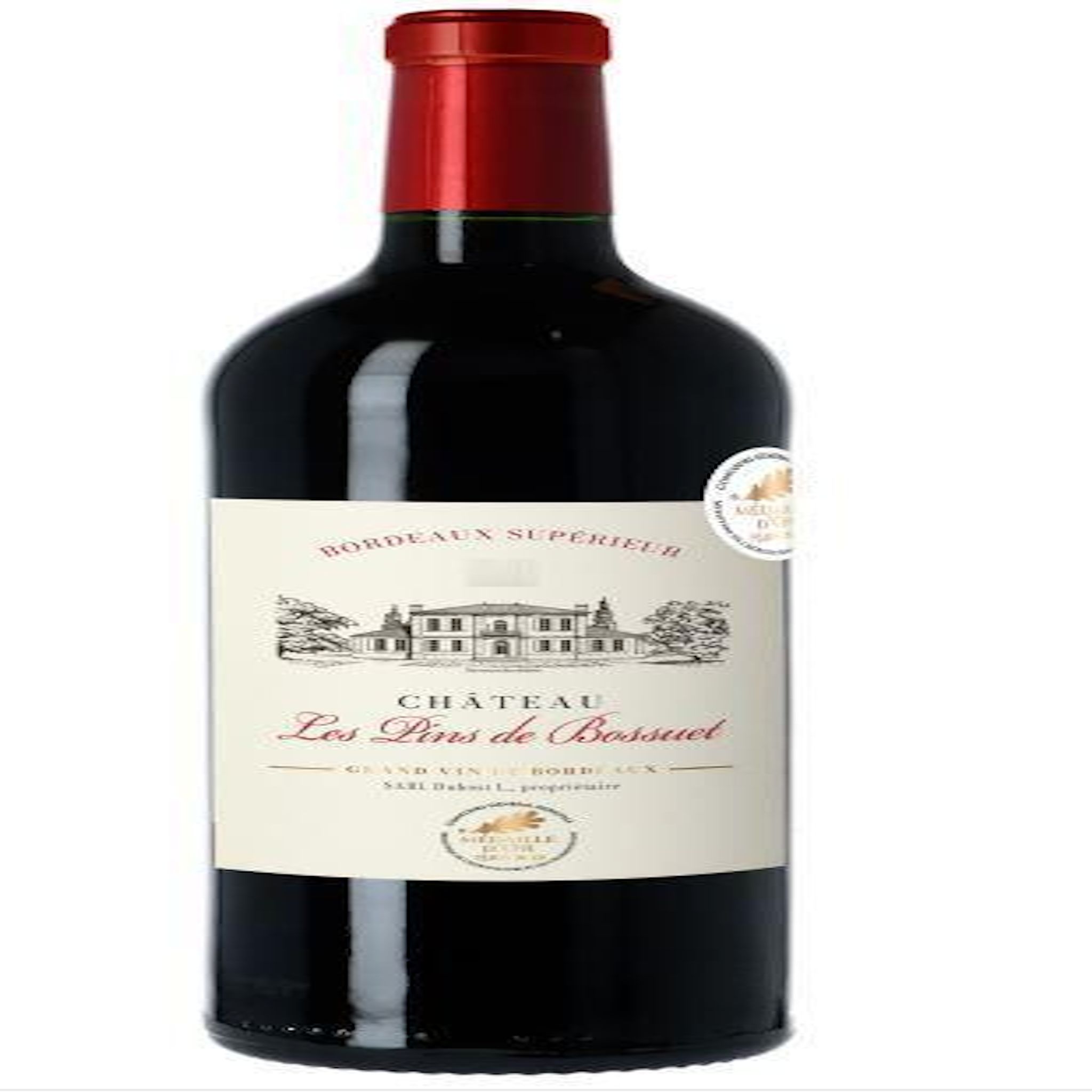 AOP Bordeaux Supérieur Chateau Les Pins Bossuet rouge 75cl