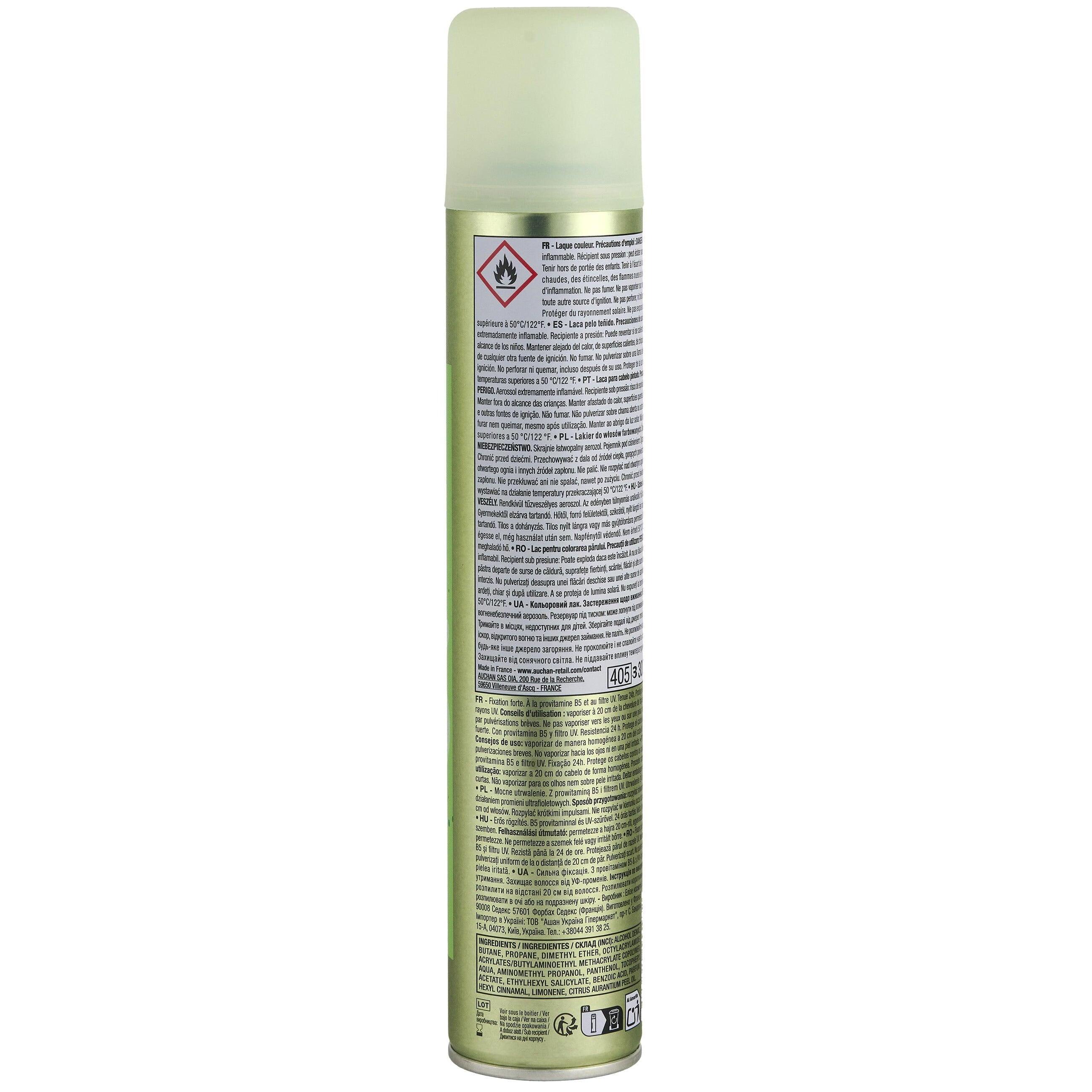 Voir la diapositive 3 : COSMIA Laque color fixation forte force 3 300ml