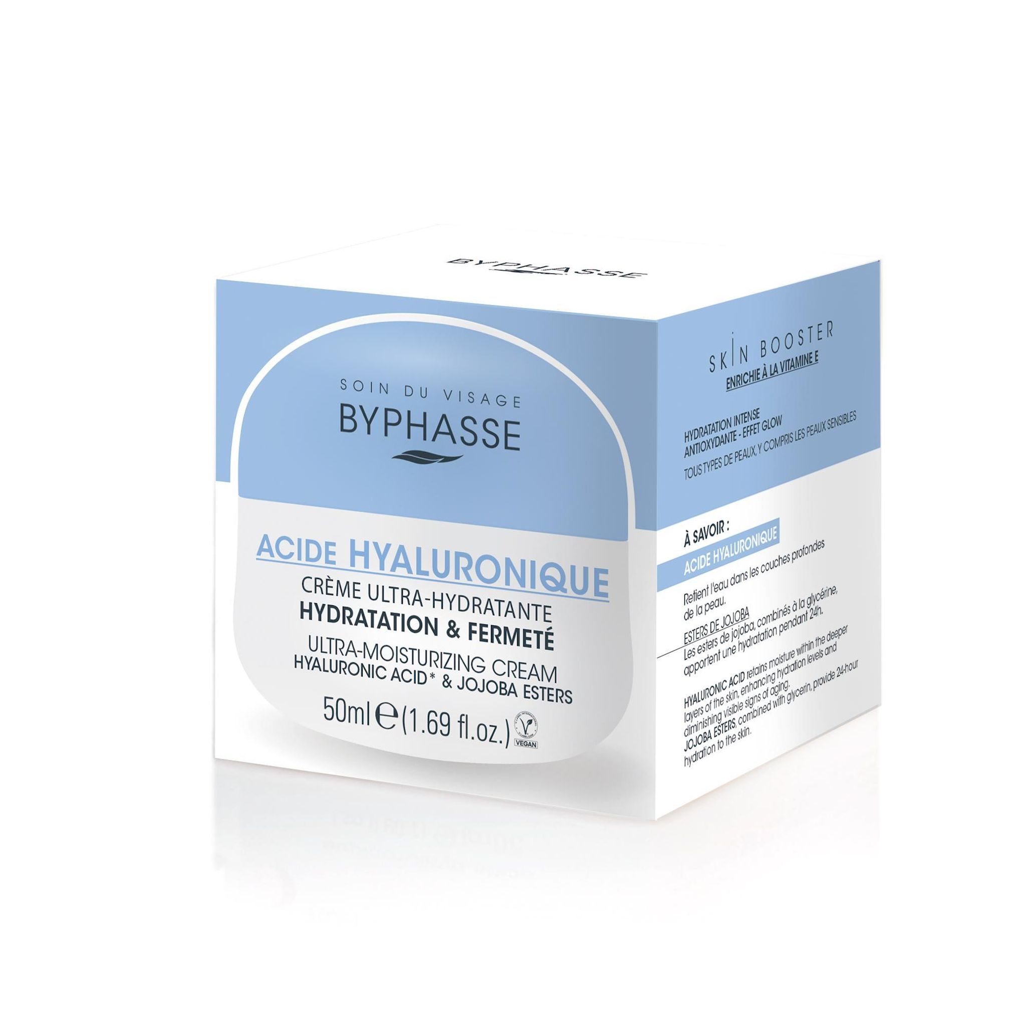 BYPHASSE Acide Hyaluronique Crème ultra-hydratante 50ml