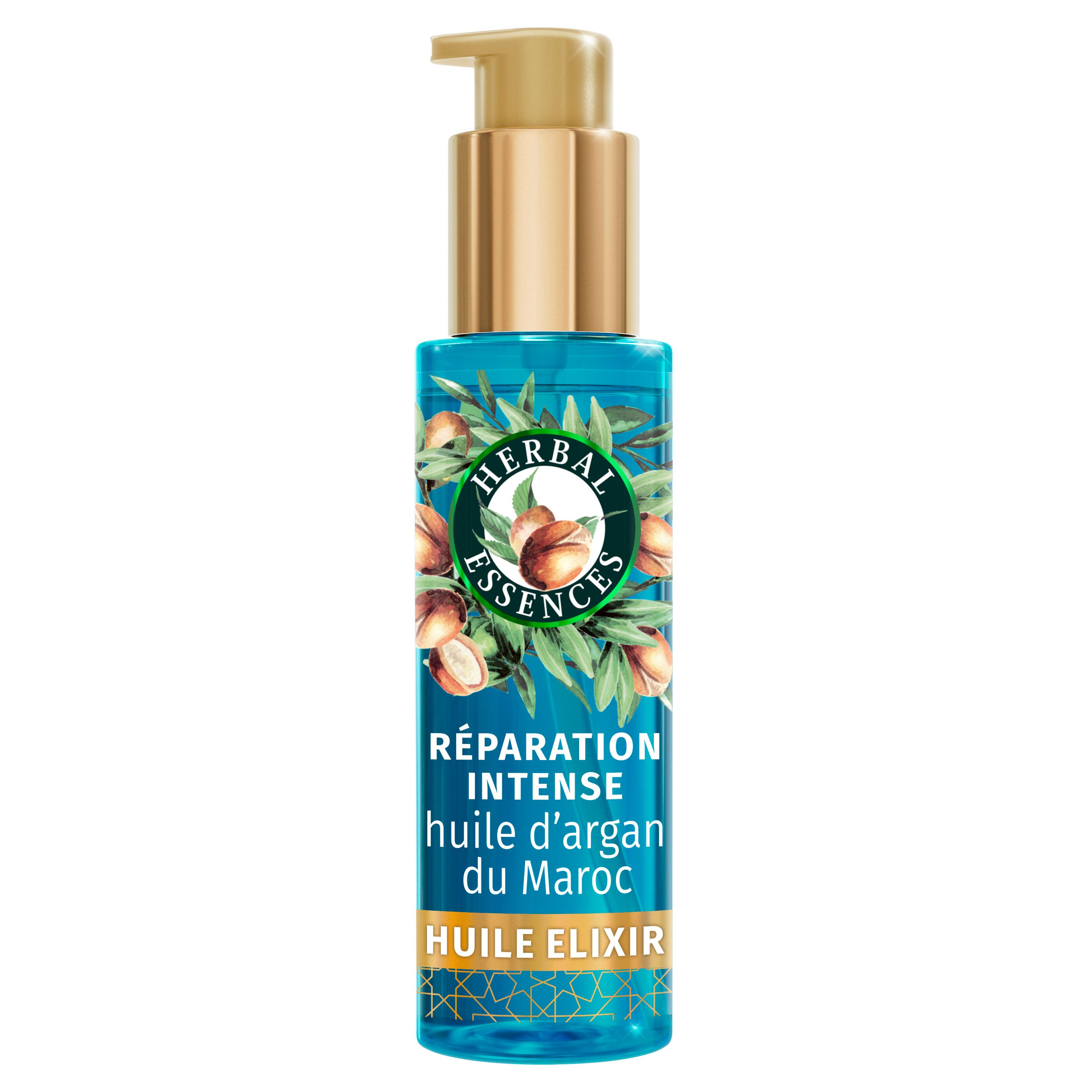 HERBAL ESSENCES Huile élixir réparation intense à l'huile d'argan du Maroc 95ml