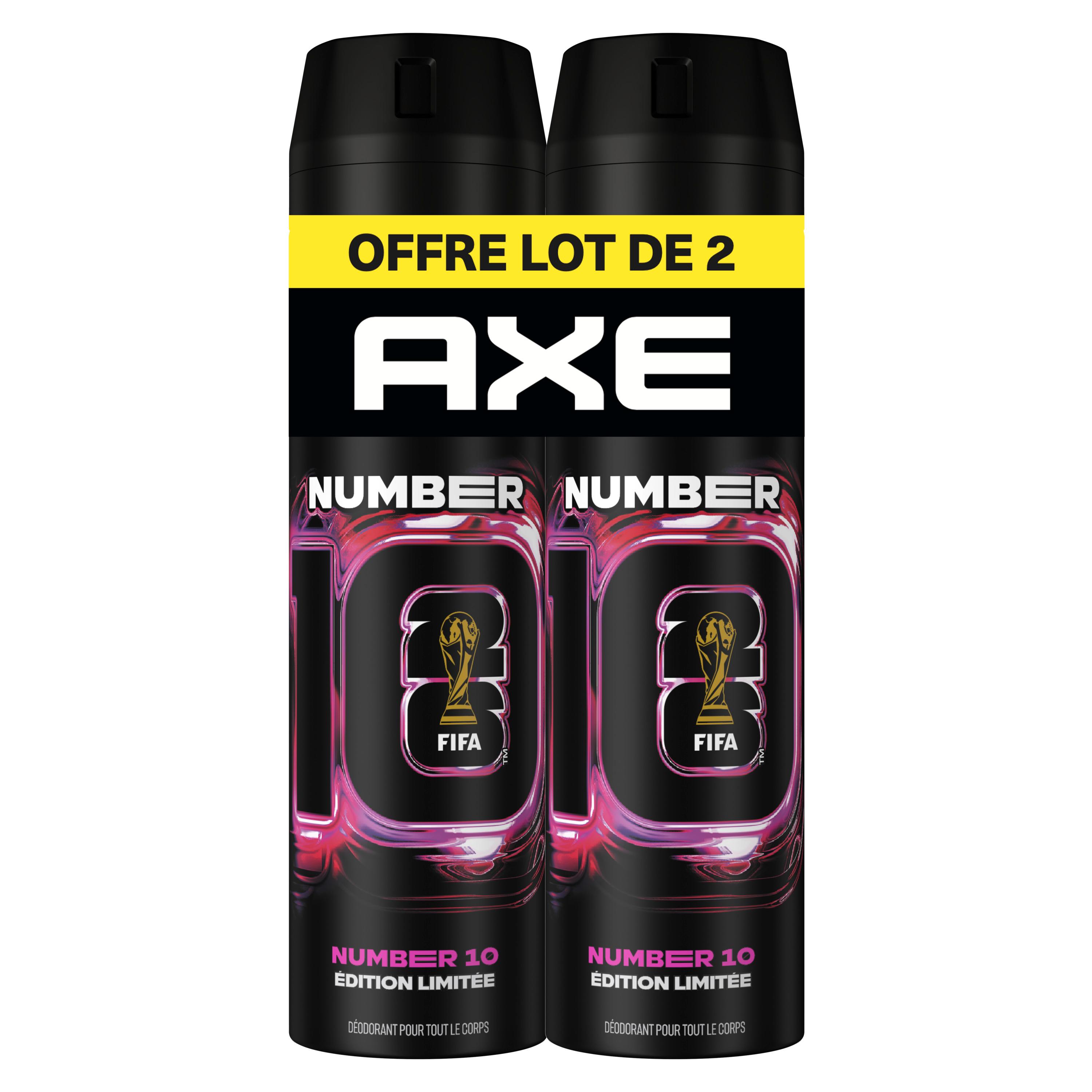 AXE Déodorant spray number 10 2x200ml