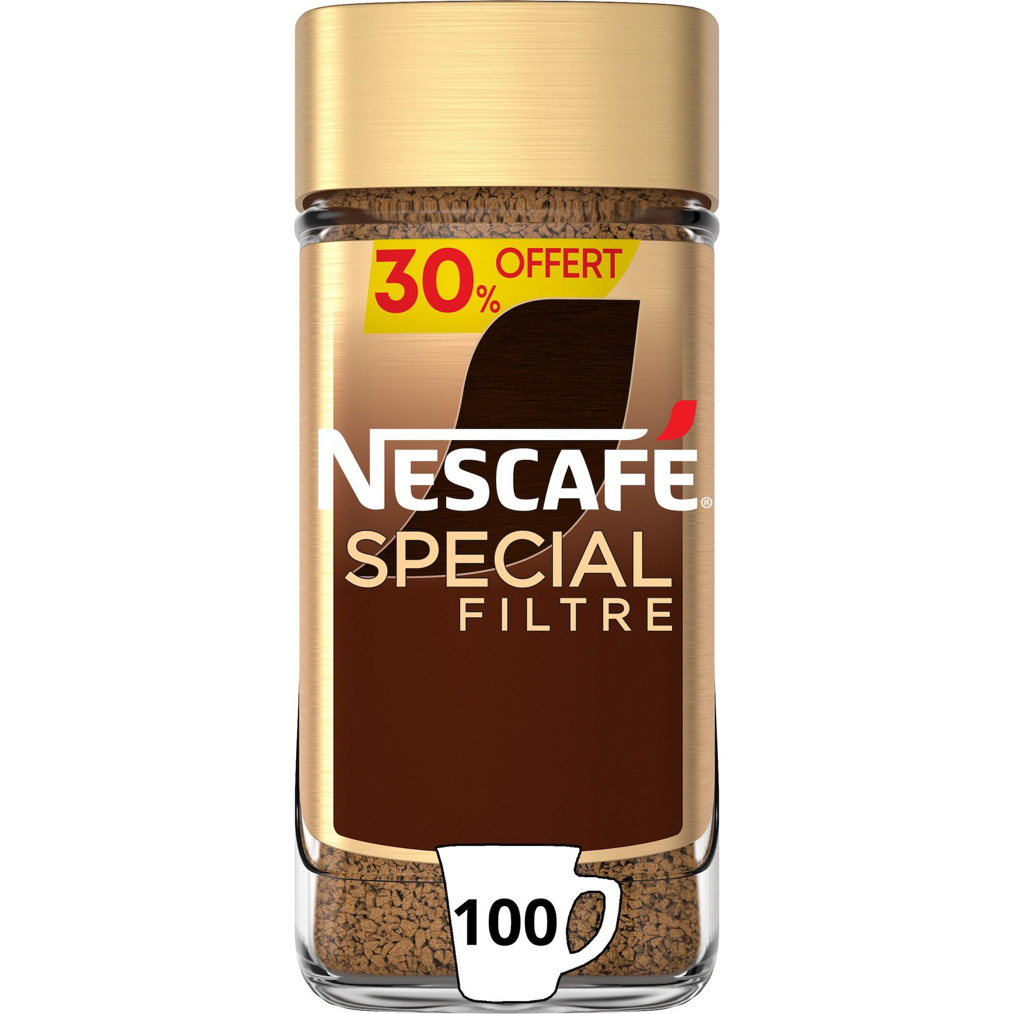 NESCAFE Café soluble spécial filtre 30% offert 200g