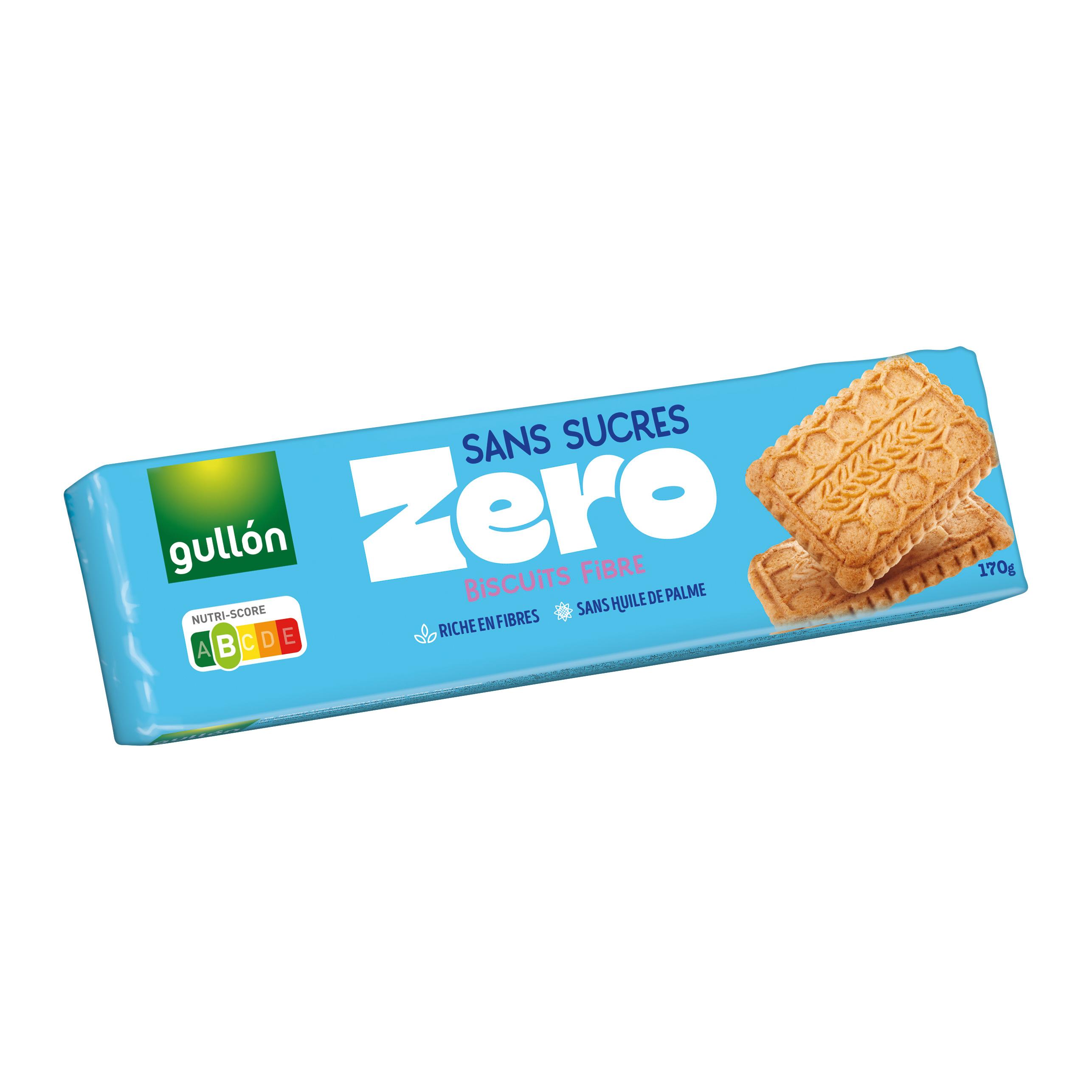 GULLON Biscuits fibre sans sucres ni huile de palme 170g