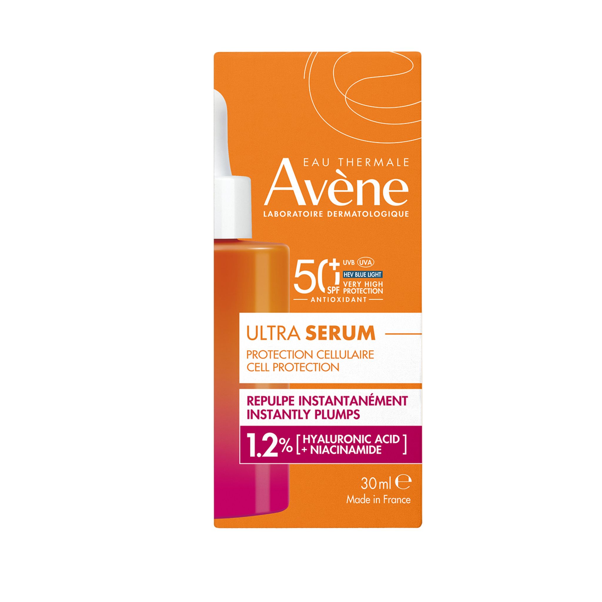 AVÈNE Ultra sérum protection cellulaire SPF50+ 30ml