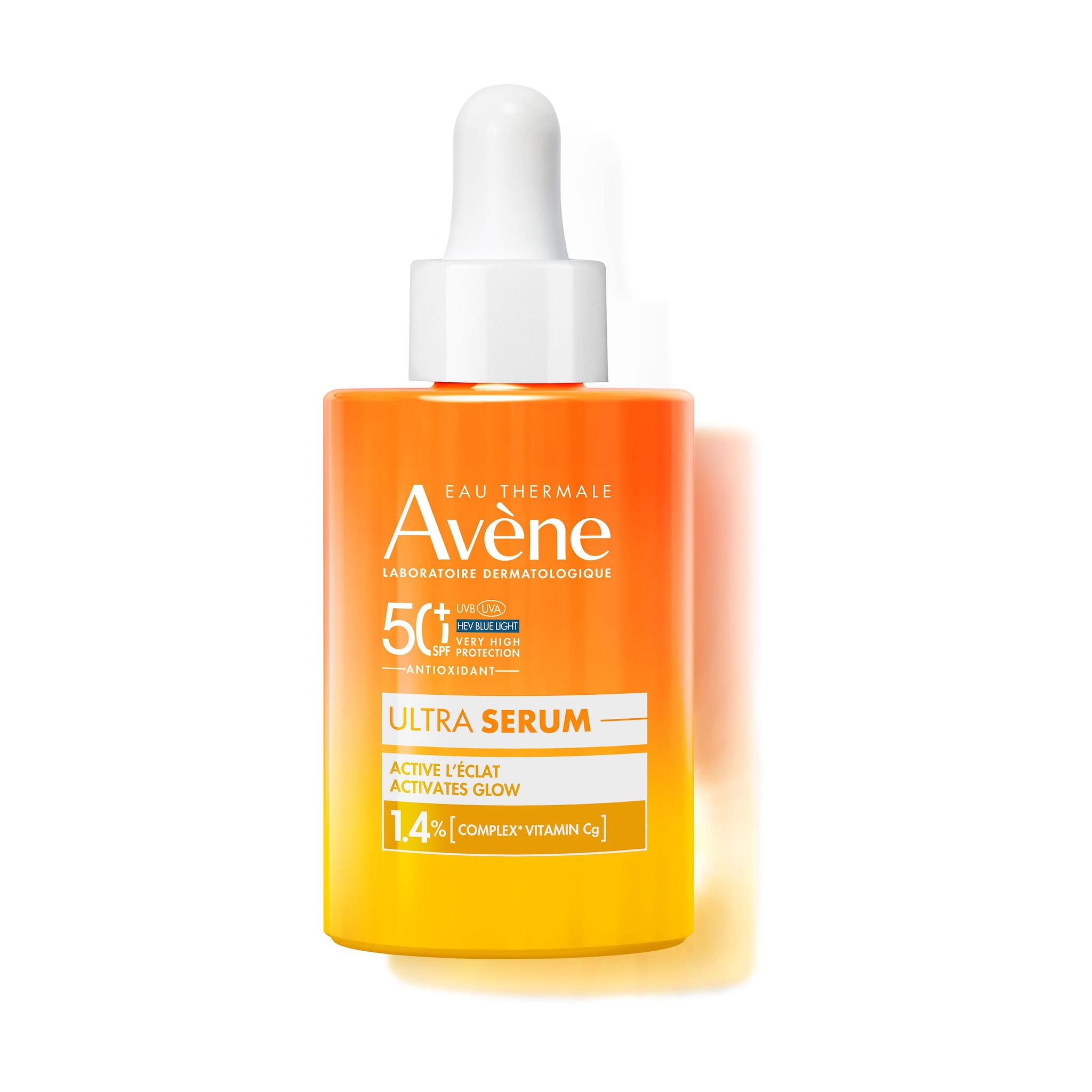 Voir la diapositive 2 : AVÈNE Ultra sérum protection cellulaire active l'éclat SPF50+ 30ml