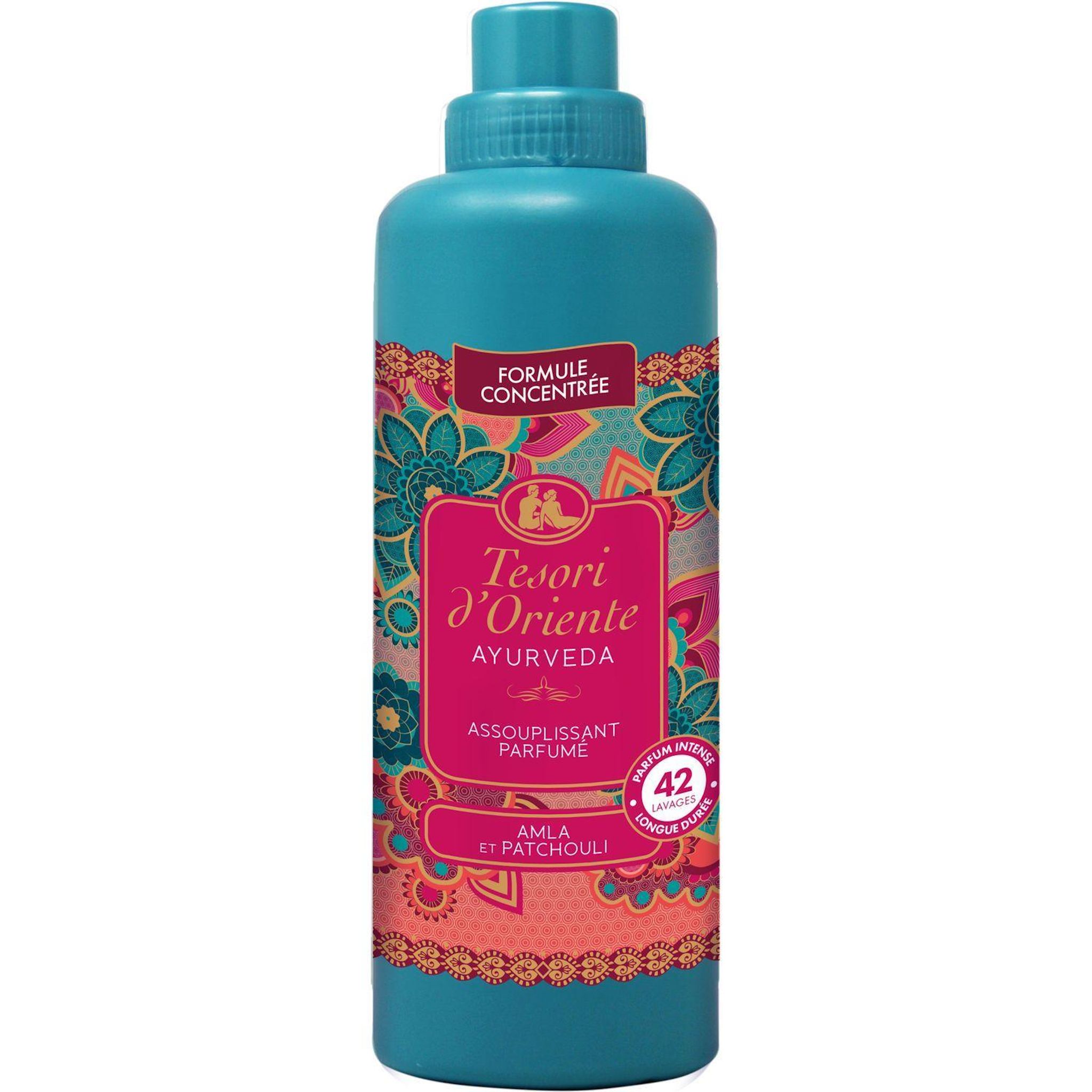 TESORI D'ORIENTE Assouplissant liquide sans colorant ayurveda aux notes d'agrumes 760ml