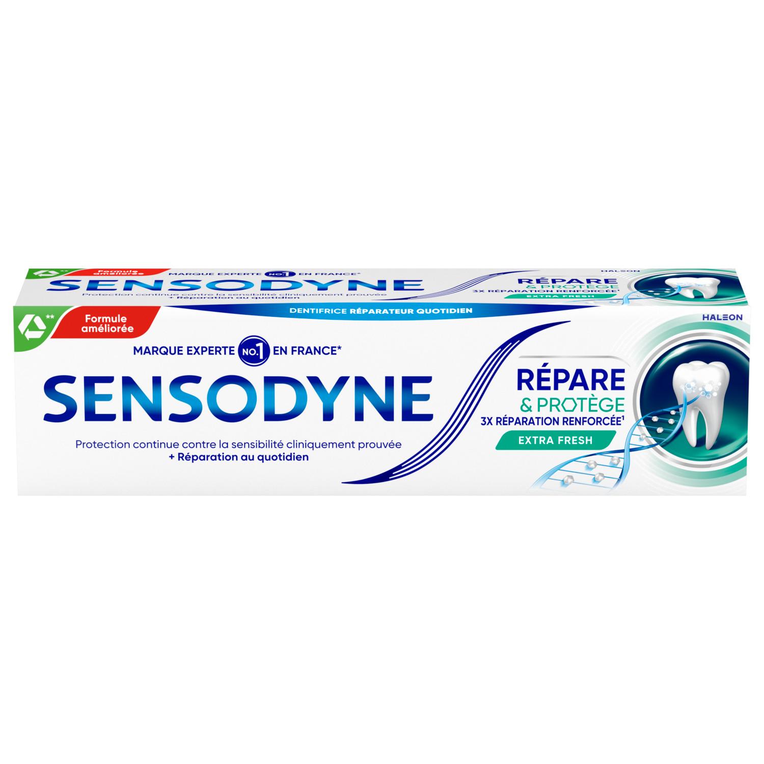 SENSODYNE Dentifrice répare et protège extra fresh 75ml