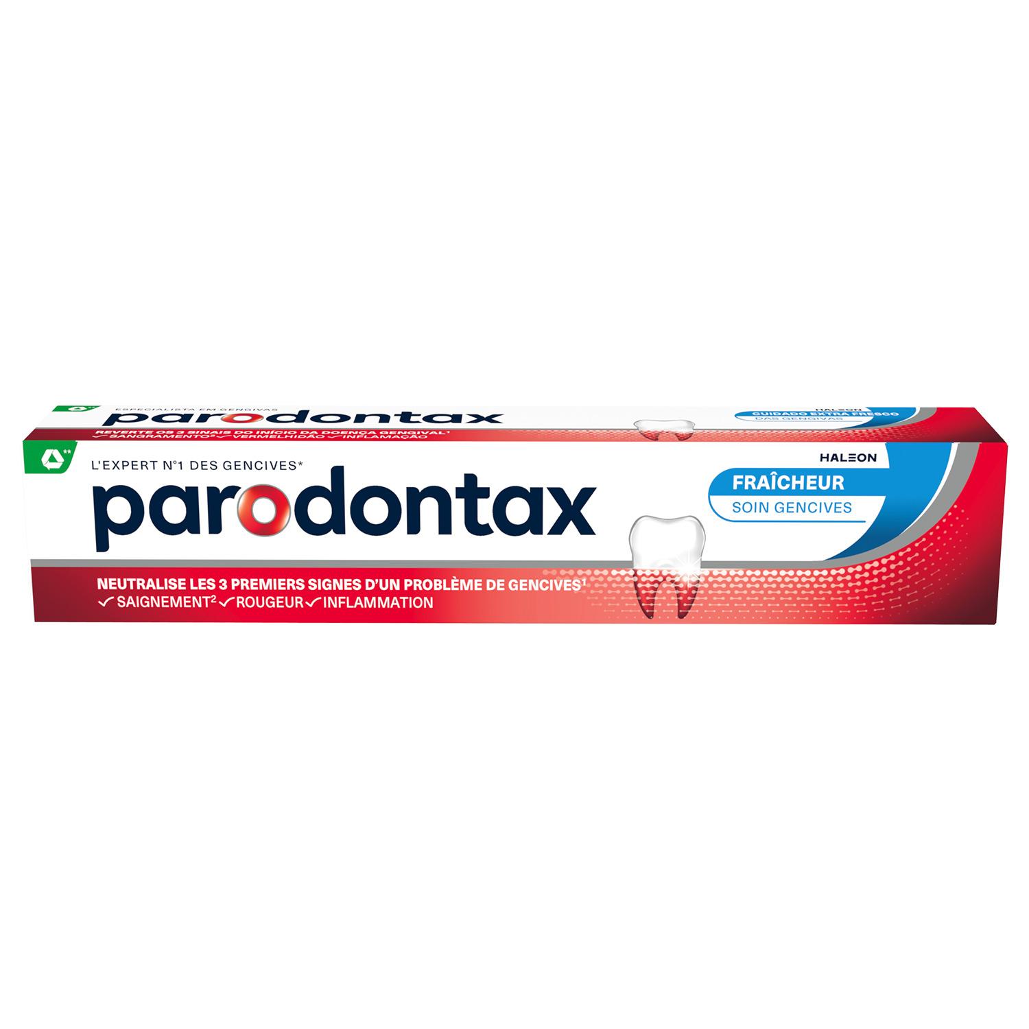 PARODONTAX Dentifrice fraîcheur soin gencives 75ml