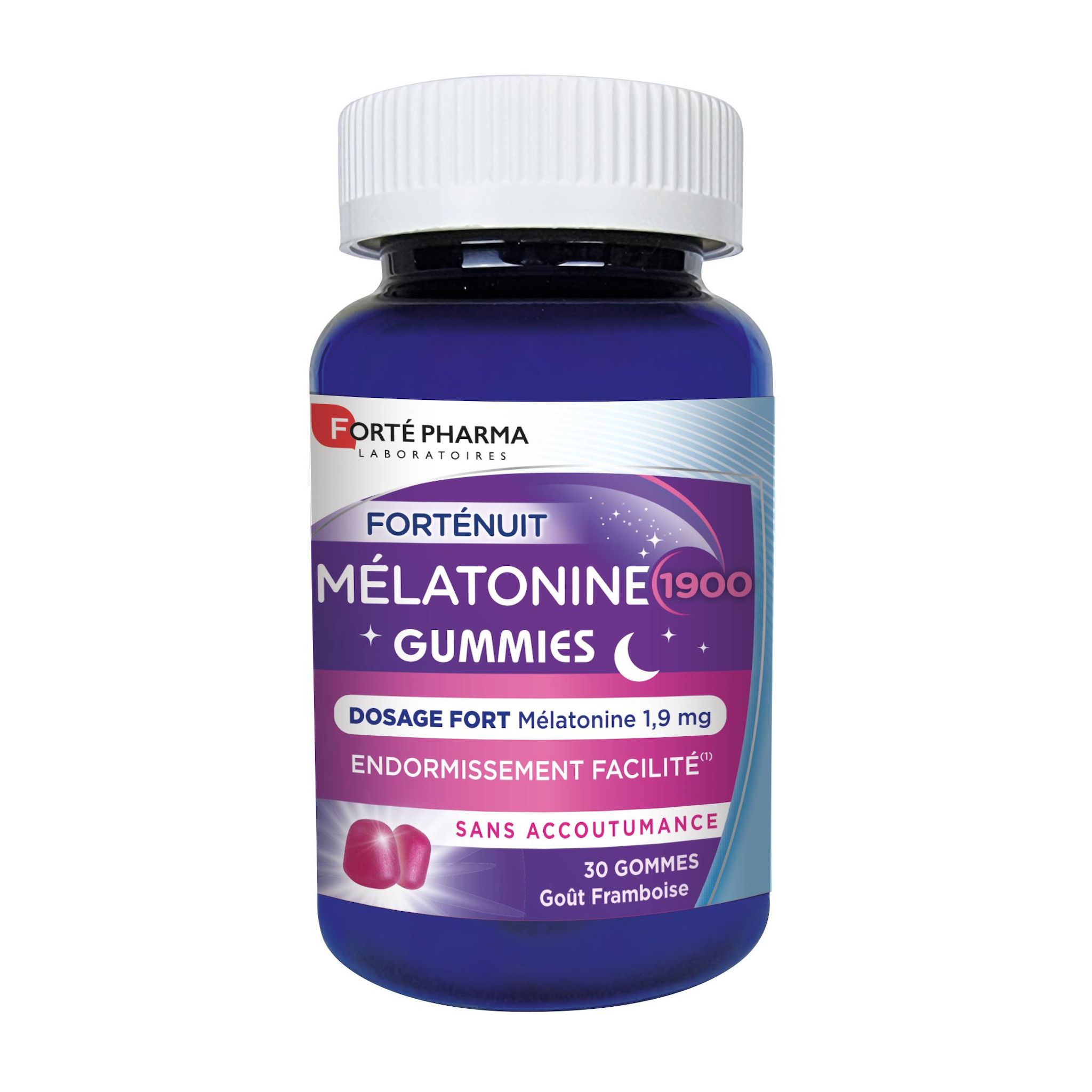 FORTE PHARMA Forténuit mélatonine 1900 30 gummies