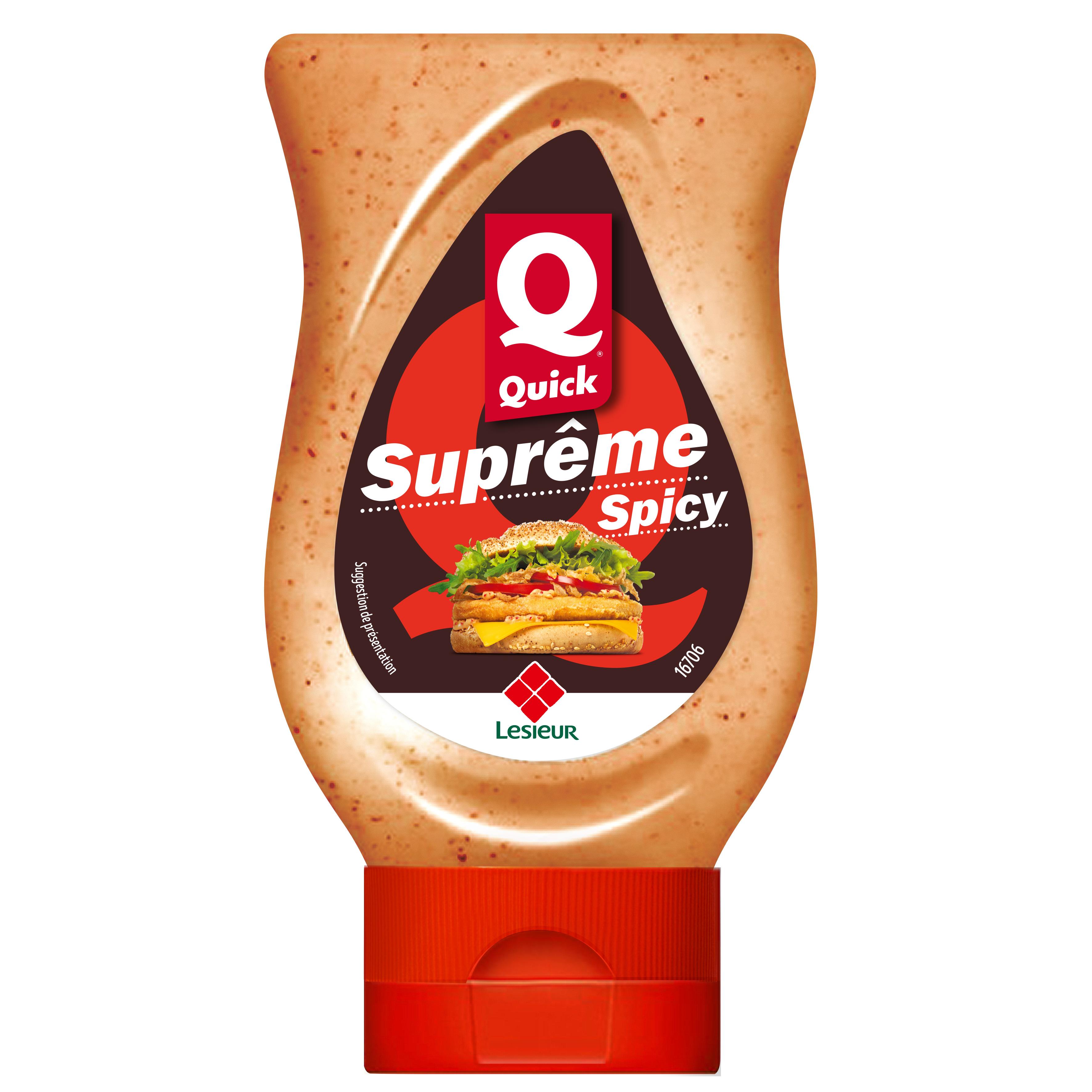 LESIEUR Sauce quick supreme spicy 220g