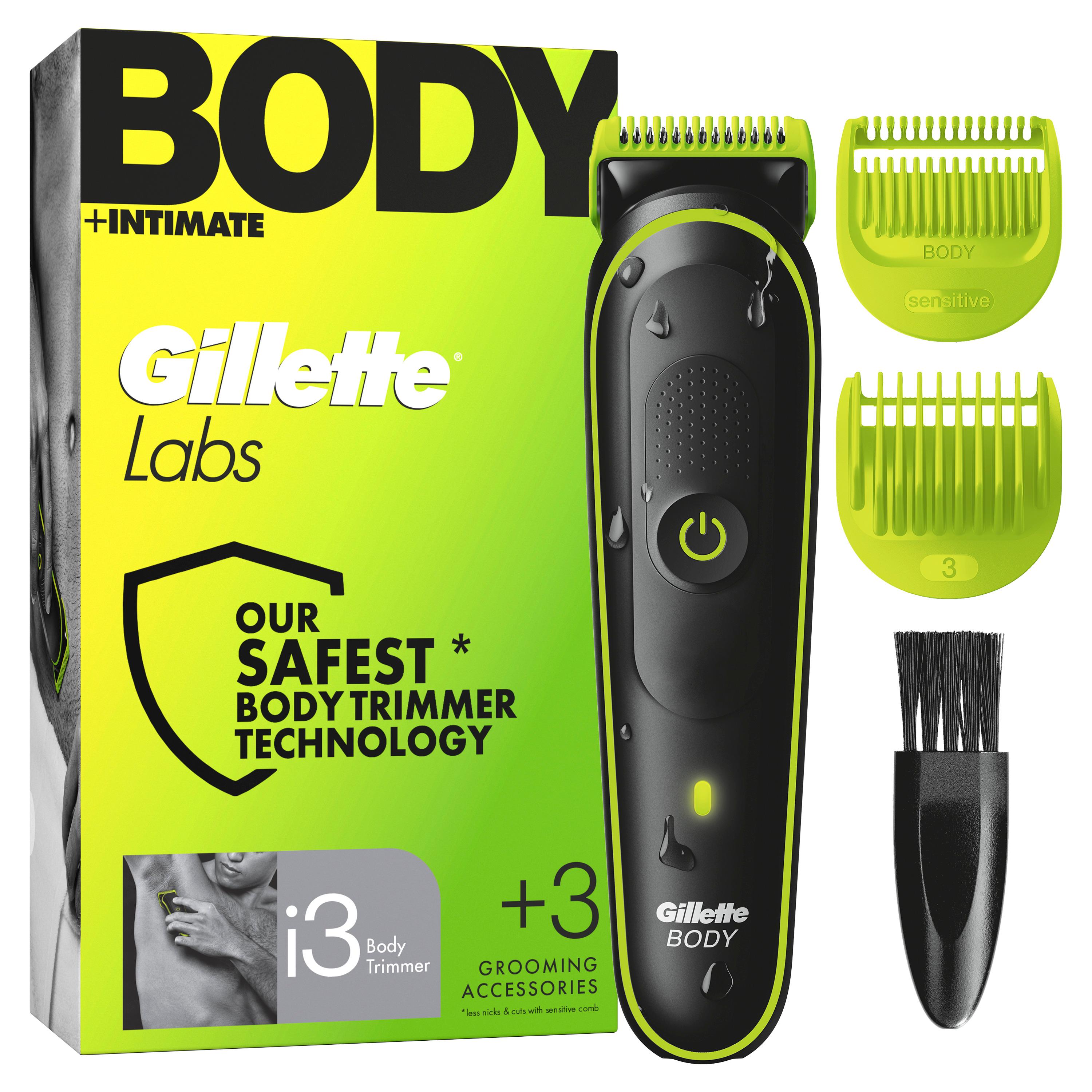 GILLETTE Labs Tondeuse pour le corps 1 tondeuse + 3 accessoires