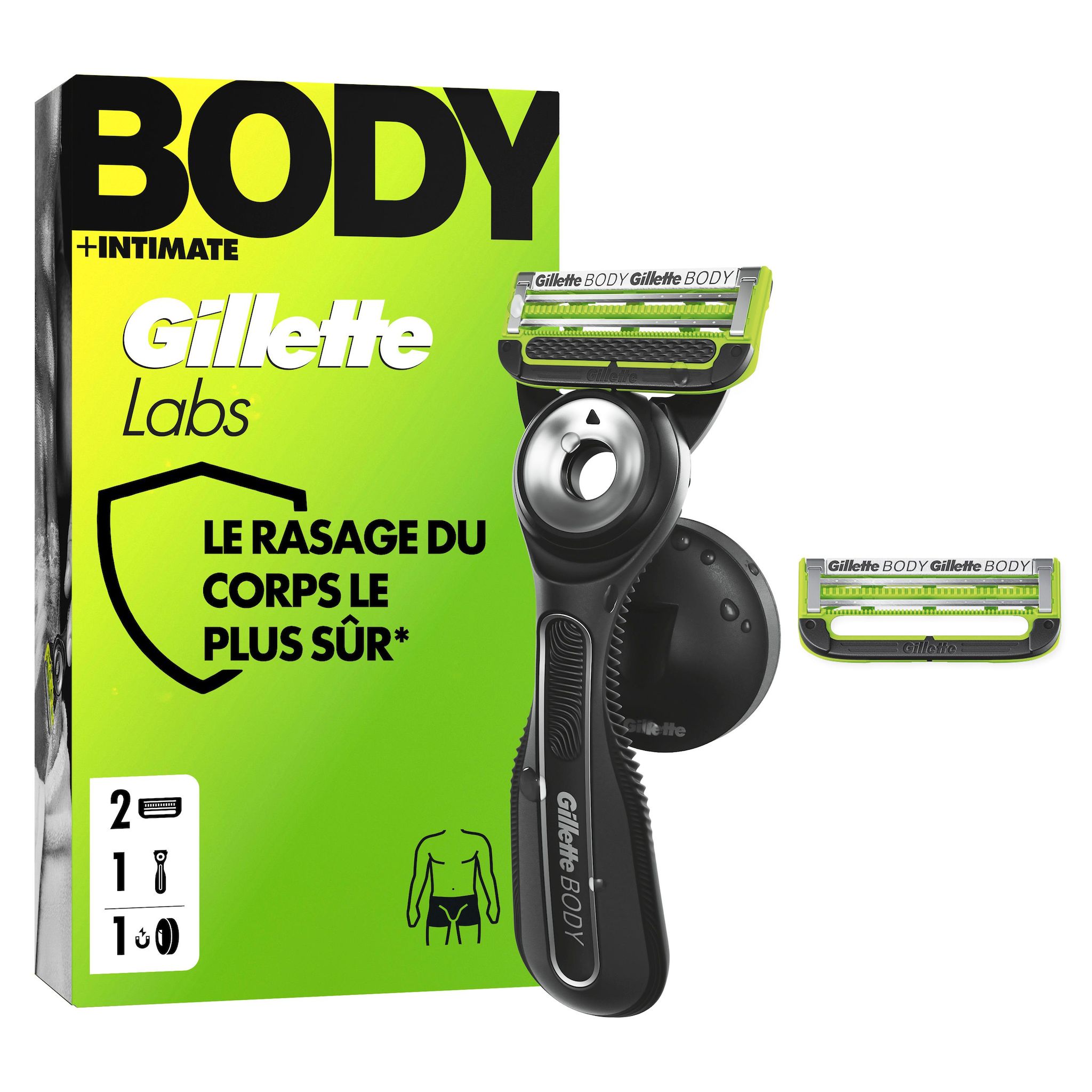 GILLETTE Labs Rasoir 1 rasoir