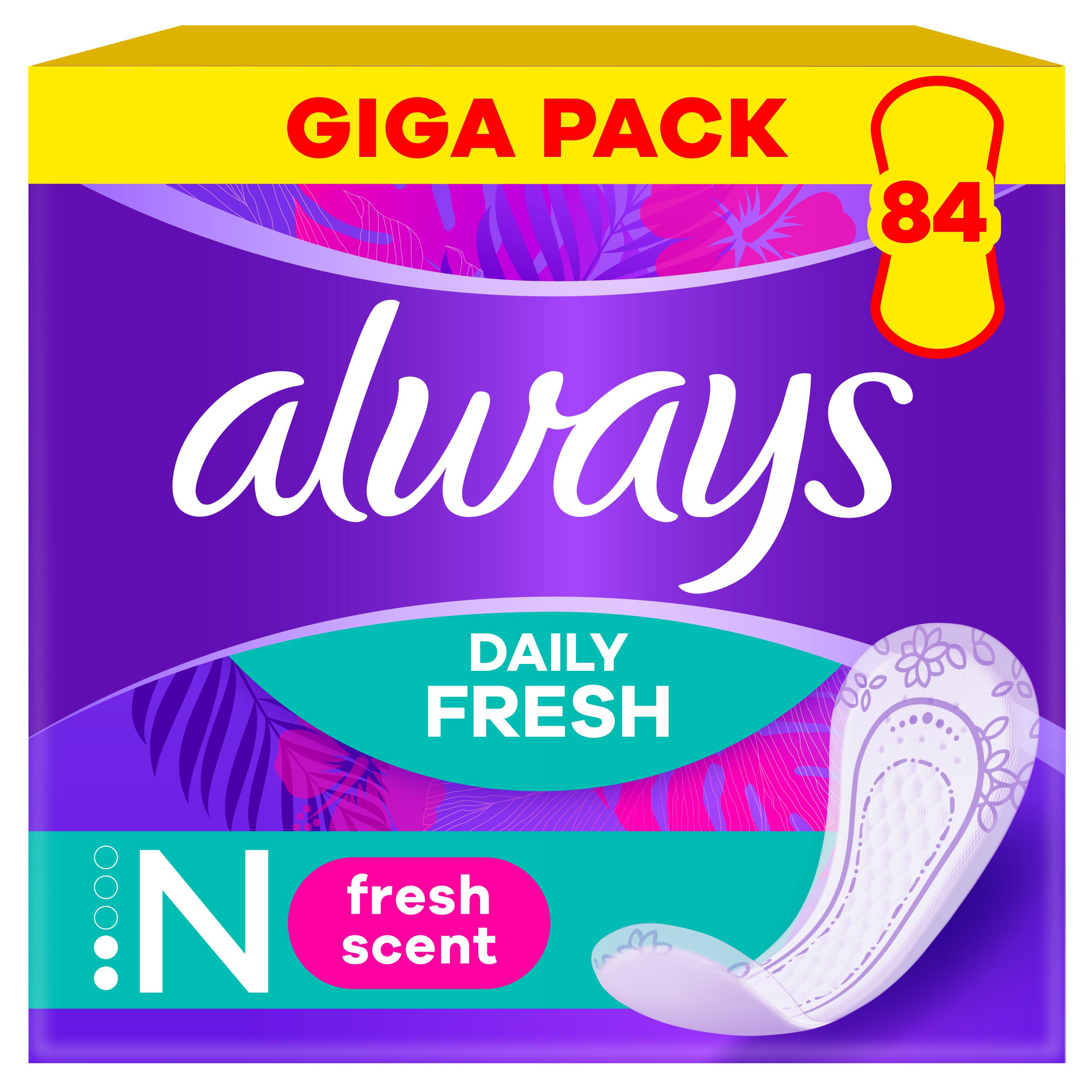 ALWAYS Protège-slips daily fresh 84 protèges slips