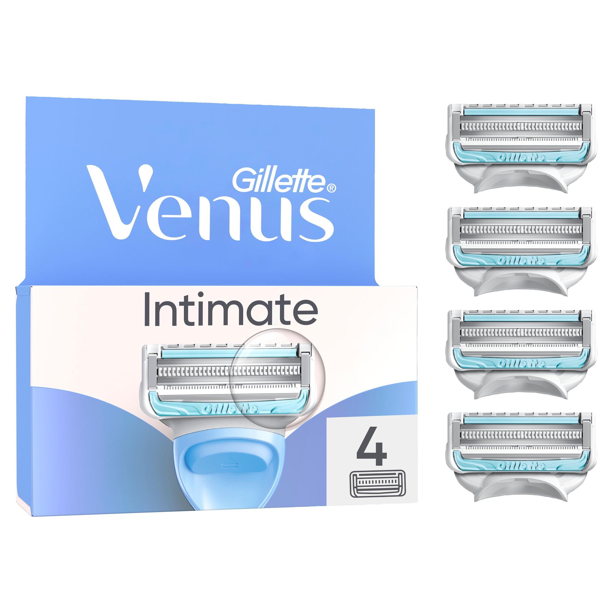 VENUS Intimates Lames de rasoir 4 lames