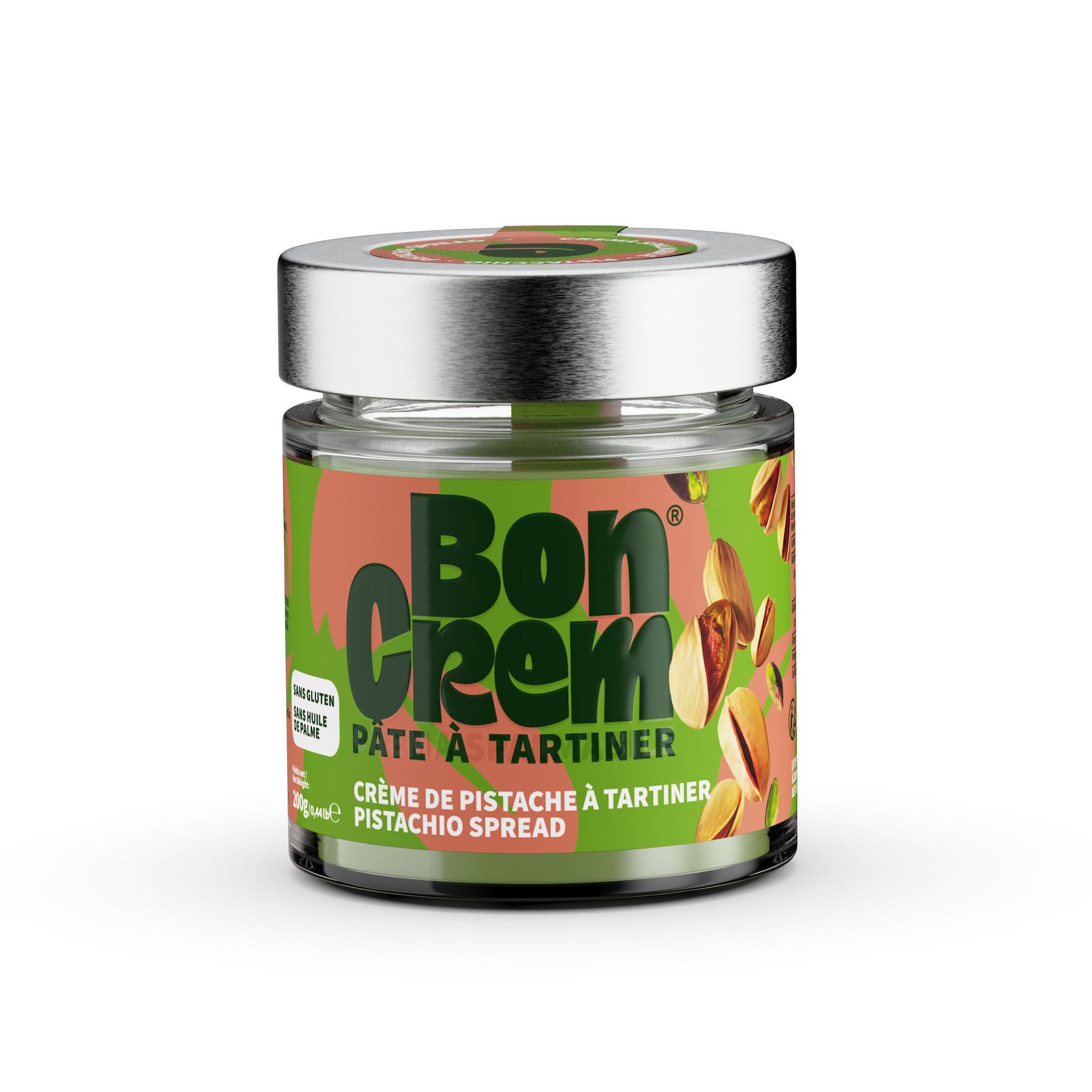 BONCREM Pâte à tartiner à la pistache 200g