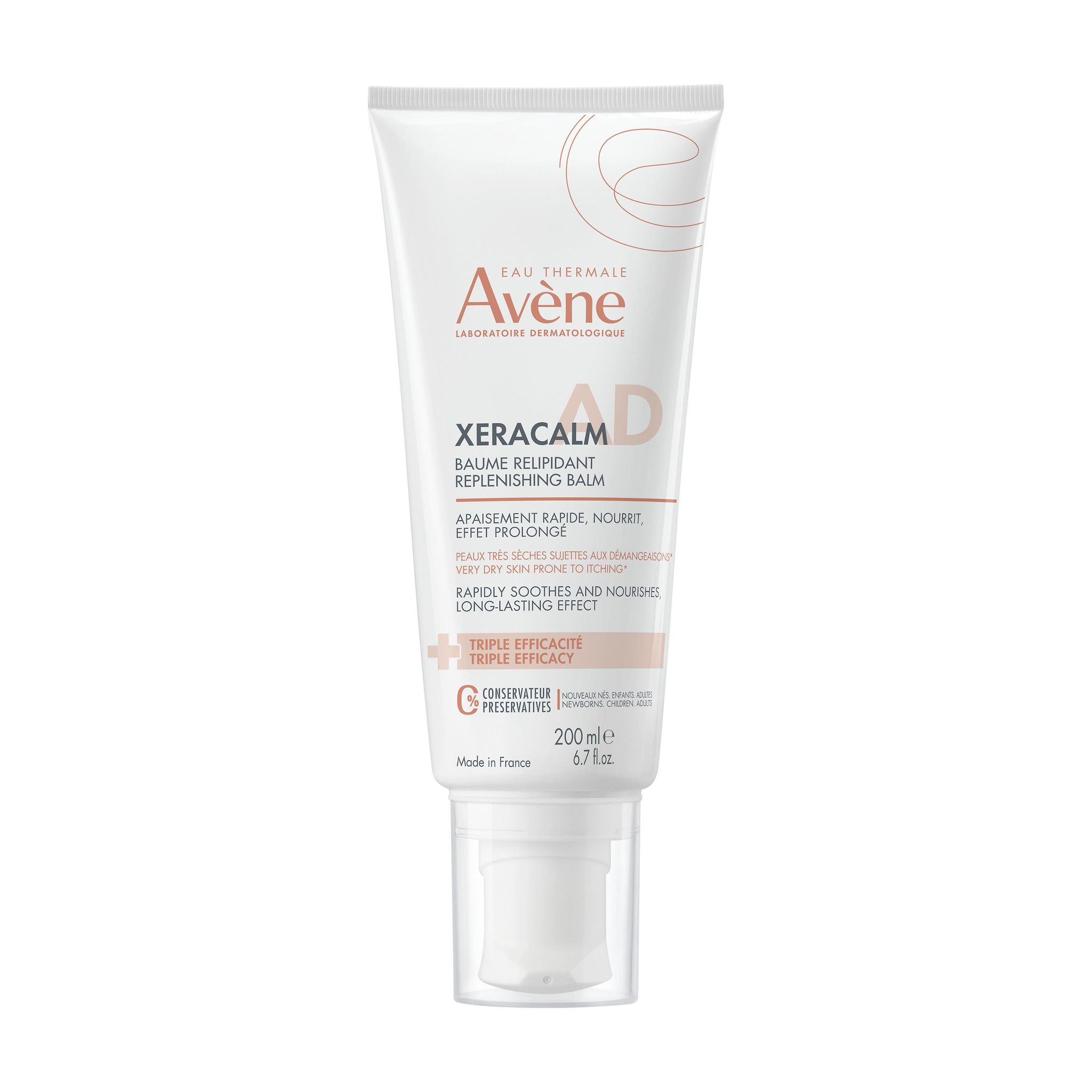 Voir la diapositive 2 : AVÈNE Xéracalm Baume relipidant 200ml