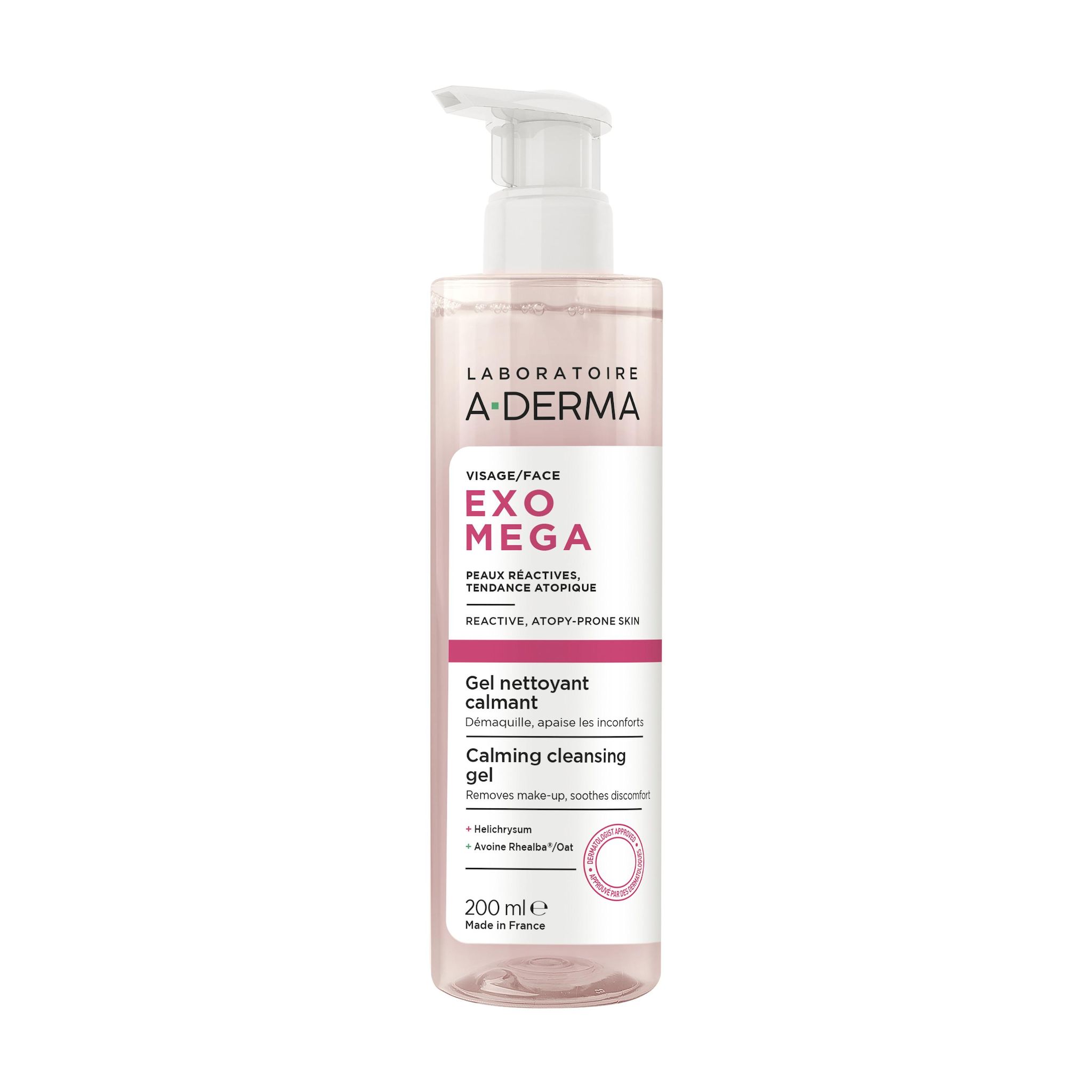 A-DERMA Exomega Gel nettoyant calmant 200ml