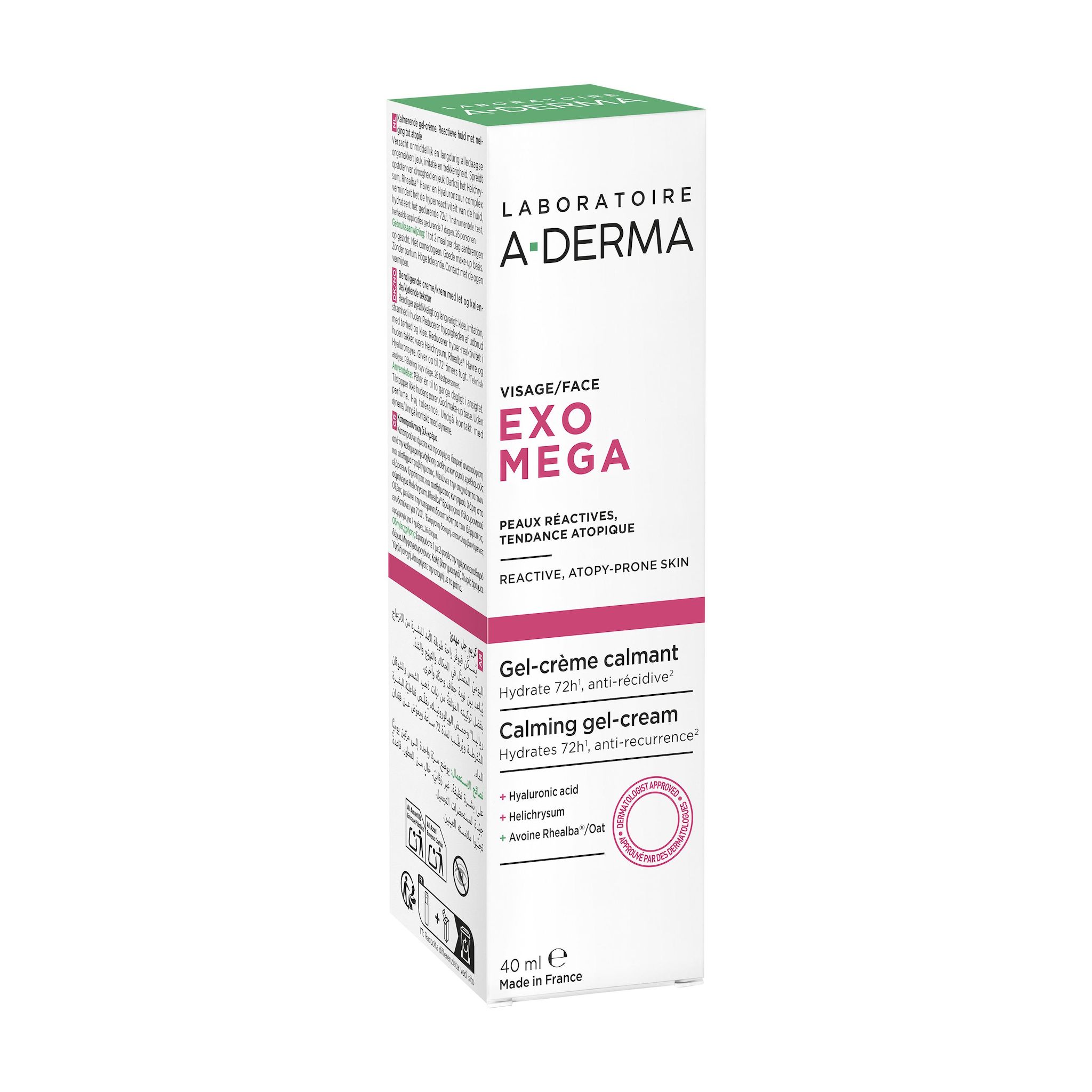 A-DERMA Exomega Gel crème calmant 40ml