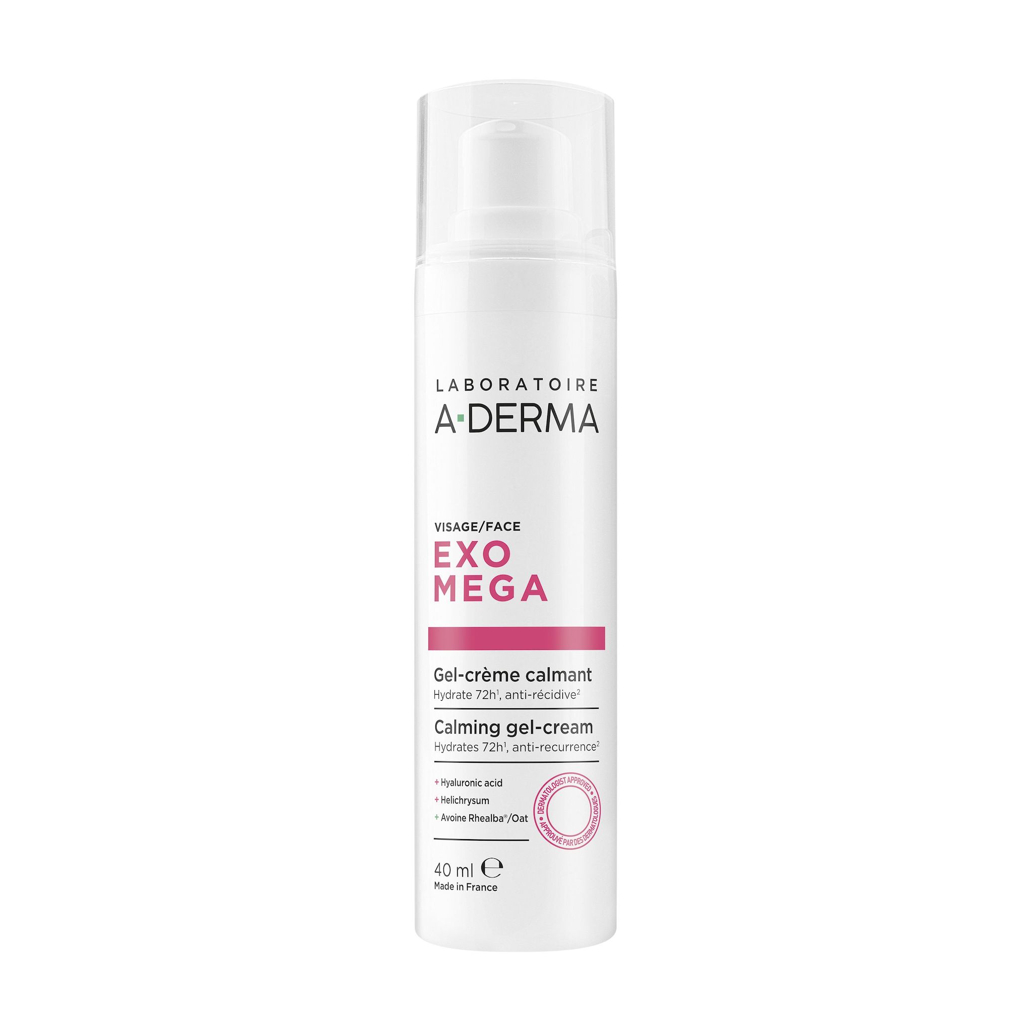 Voir la diapositive 2 : A-DERMA Exomega Gel crème calmant 40ml