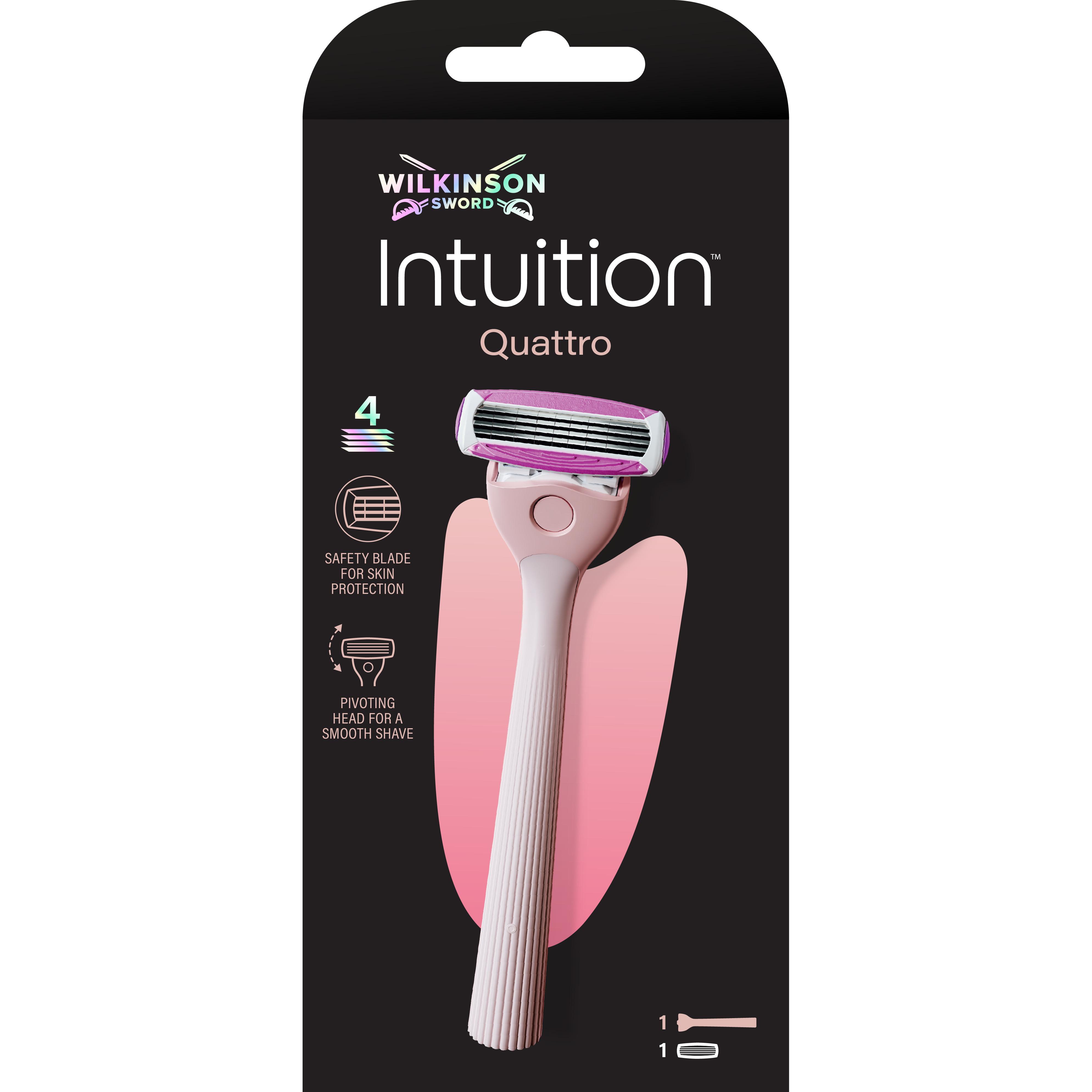 WILKINSON Rasoir intuition quattro 1 rasoir