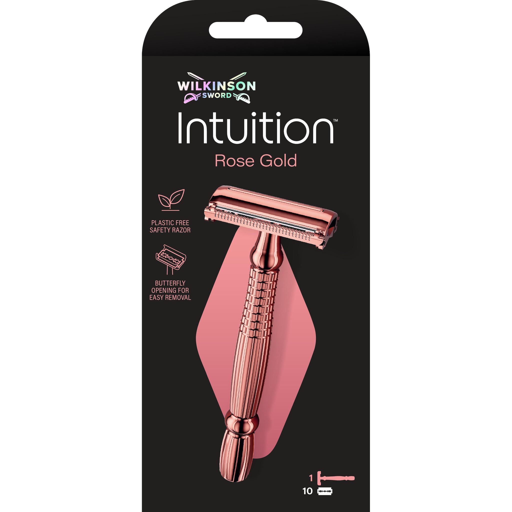 WILKINSON Rasoir intuition rose gold 1 rasoir + 10 lames