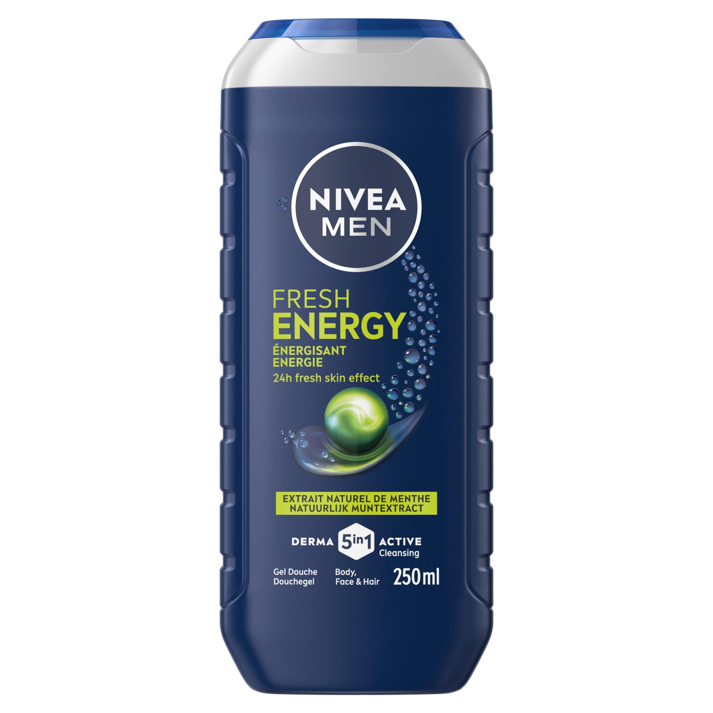 NIVEA Men Gel douche fresh energy 250ml