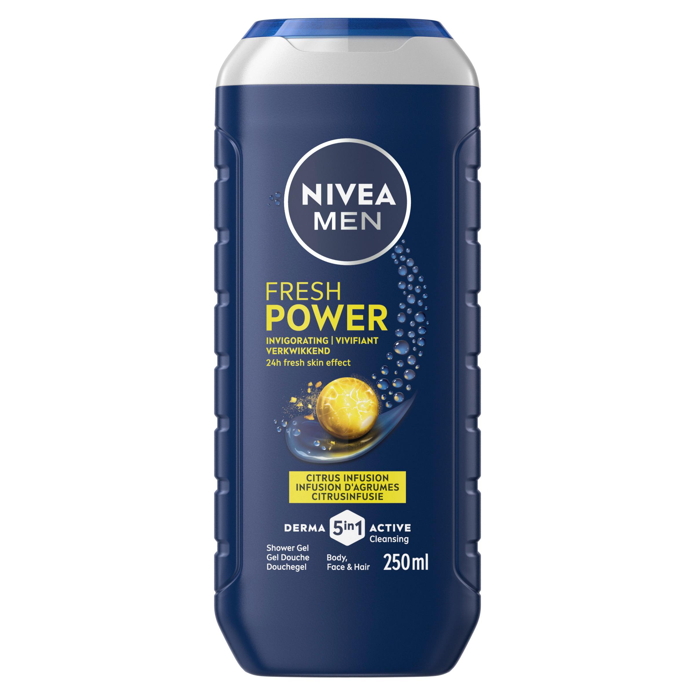 NIVEA Gel douche homme infusion d'agrumes 250ml