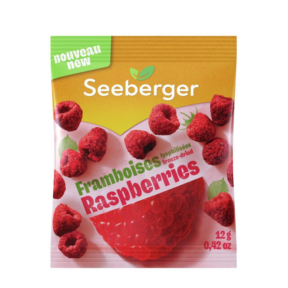 SEEBERGER Framboises lyophilisées 12g
