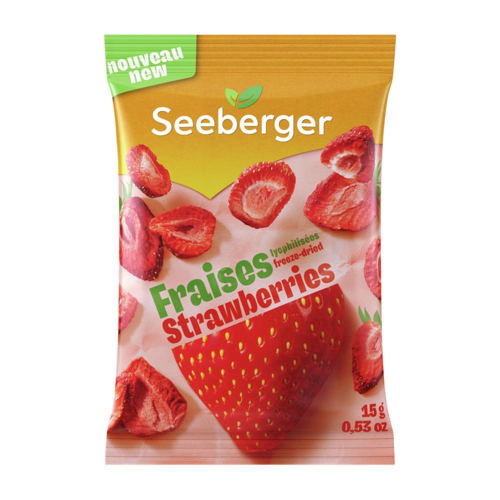 SEEBERGER Fraises lyophilisées 15g