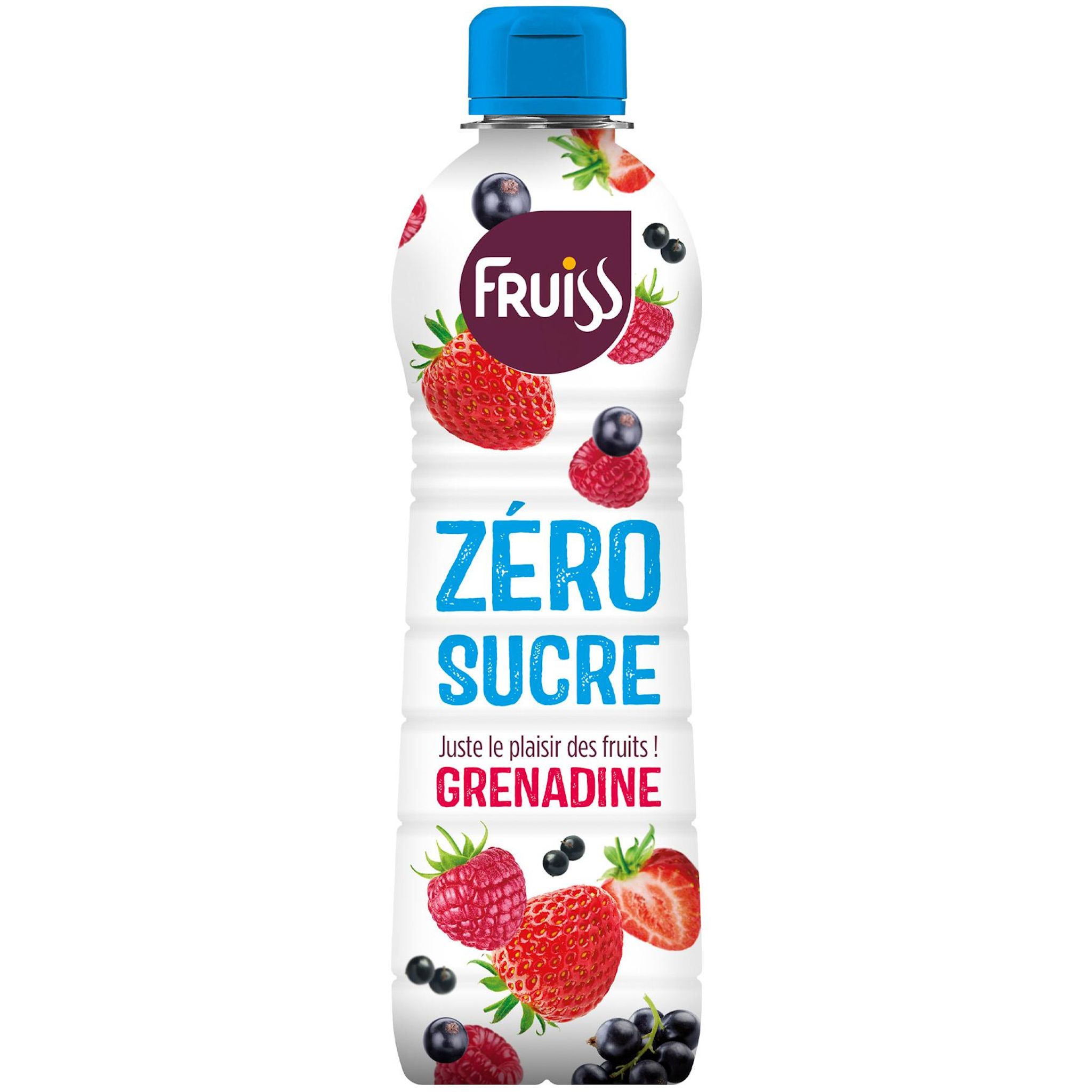 FRUISS Sirop de grenadine zéro sucre 75cl