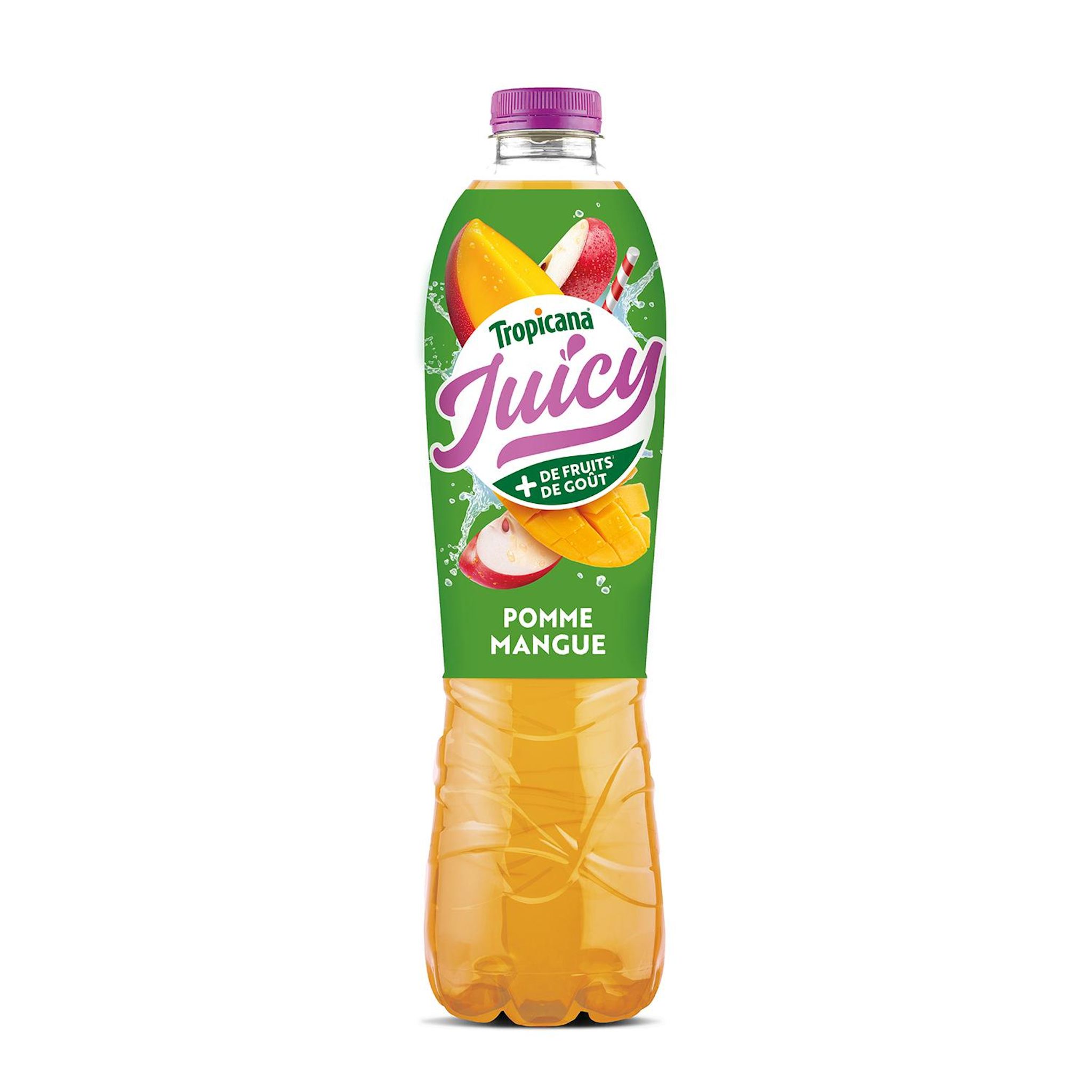 TROPICANA Jus à base de concentré de pomme mangue 1,5l