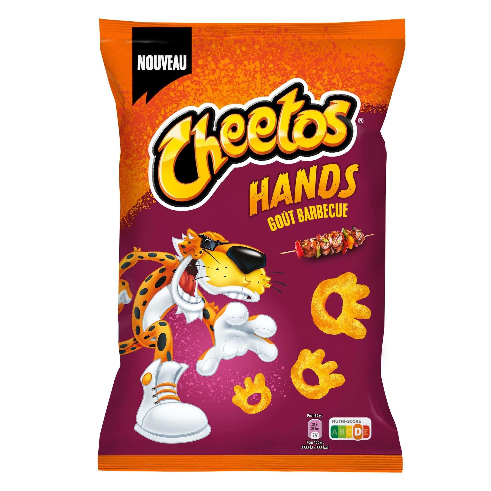 CHEETOS Hands Biscuits soufflés saveur barbecue 75g