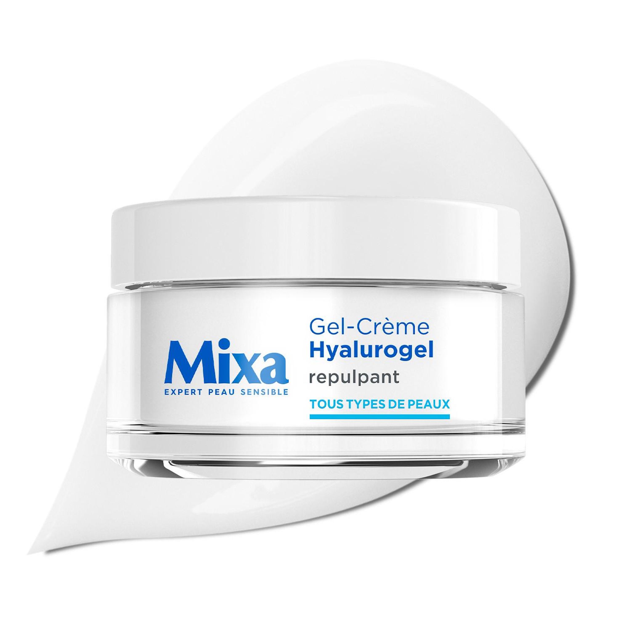 MIXA Hyalurogel Gel crème repulpant tous types de peaux 50ml