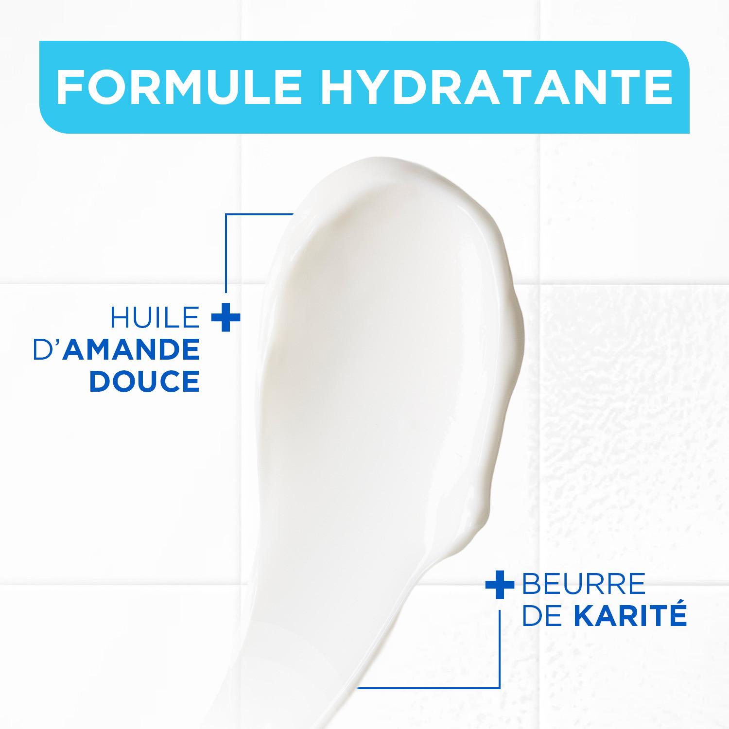 Voir la diapositive 4 : MIXA La crème visage des peaux sensibles huile d'amande douce, beurre de karité pour toute la famille 100ml