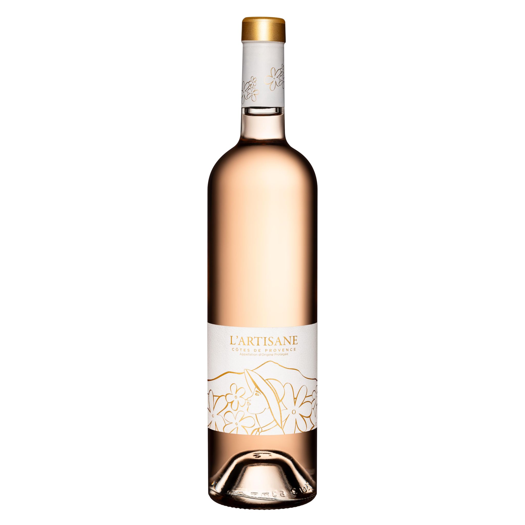 AOP cotes de provence DSH rose 2025 l'artisane 75cl