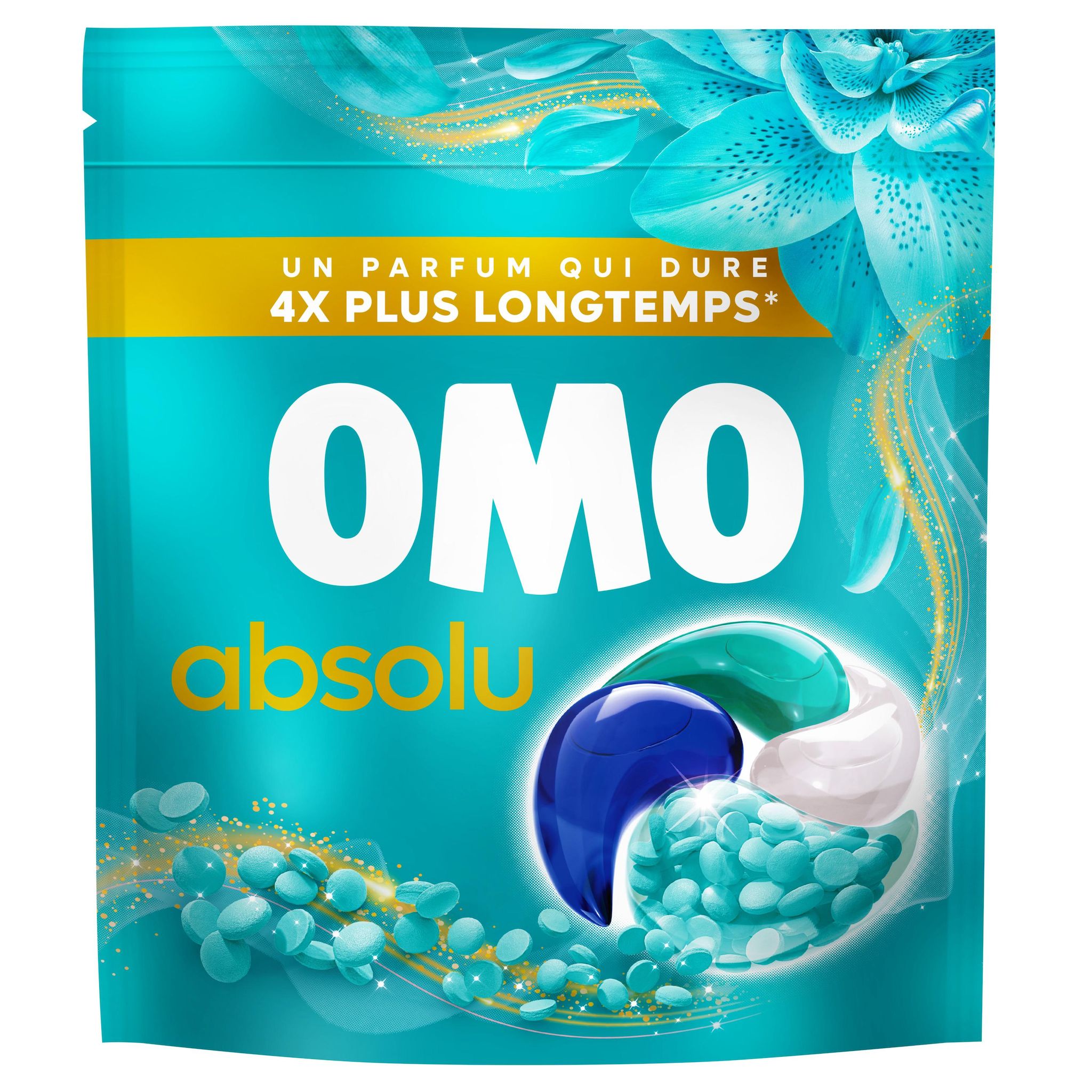 OMO Lessive capsules fraîcheur 22 doses