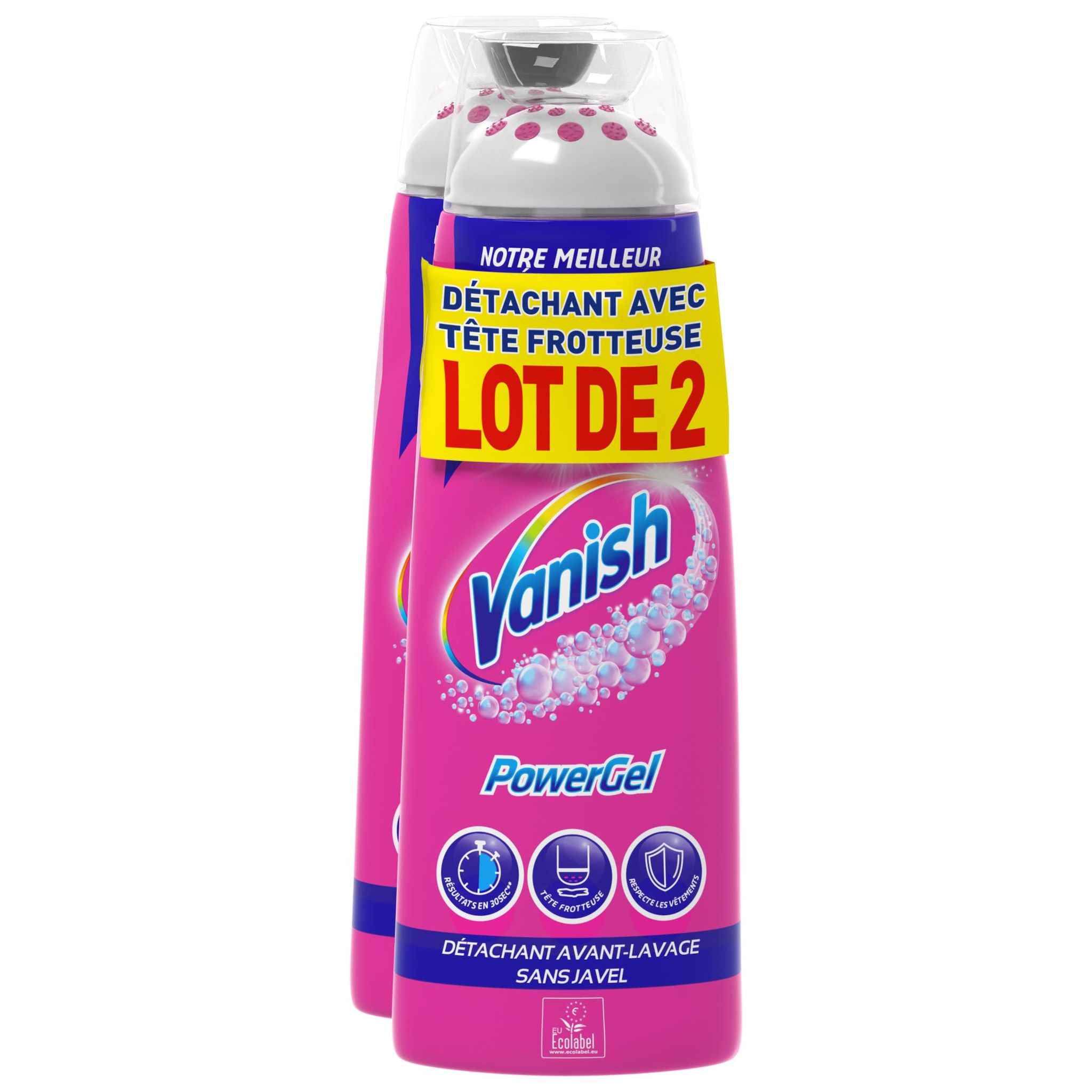 VANISH Détachant gel liquide 2x200ml
