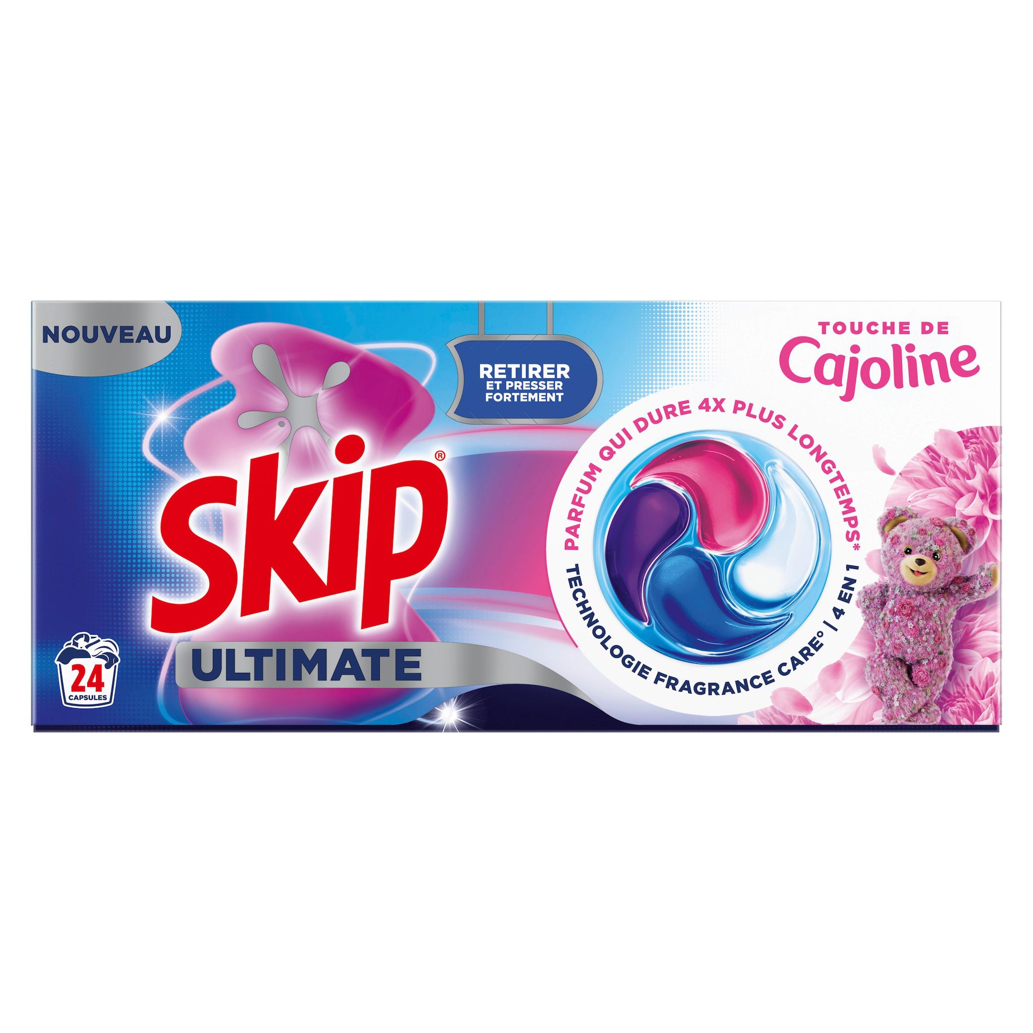 SKIP Lessive capsules 24 lavages 24 doses