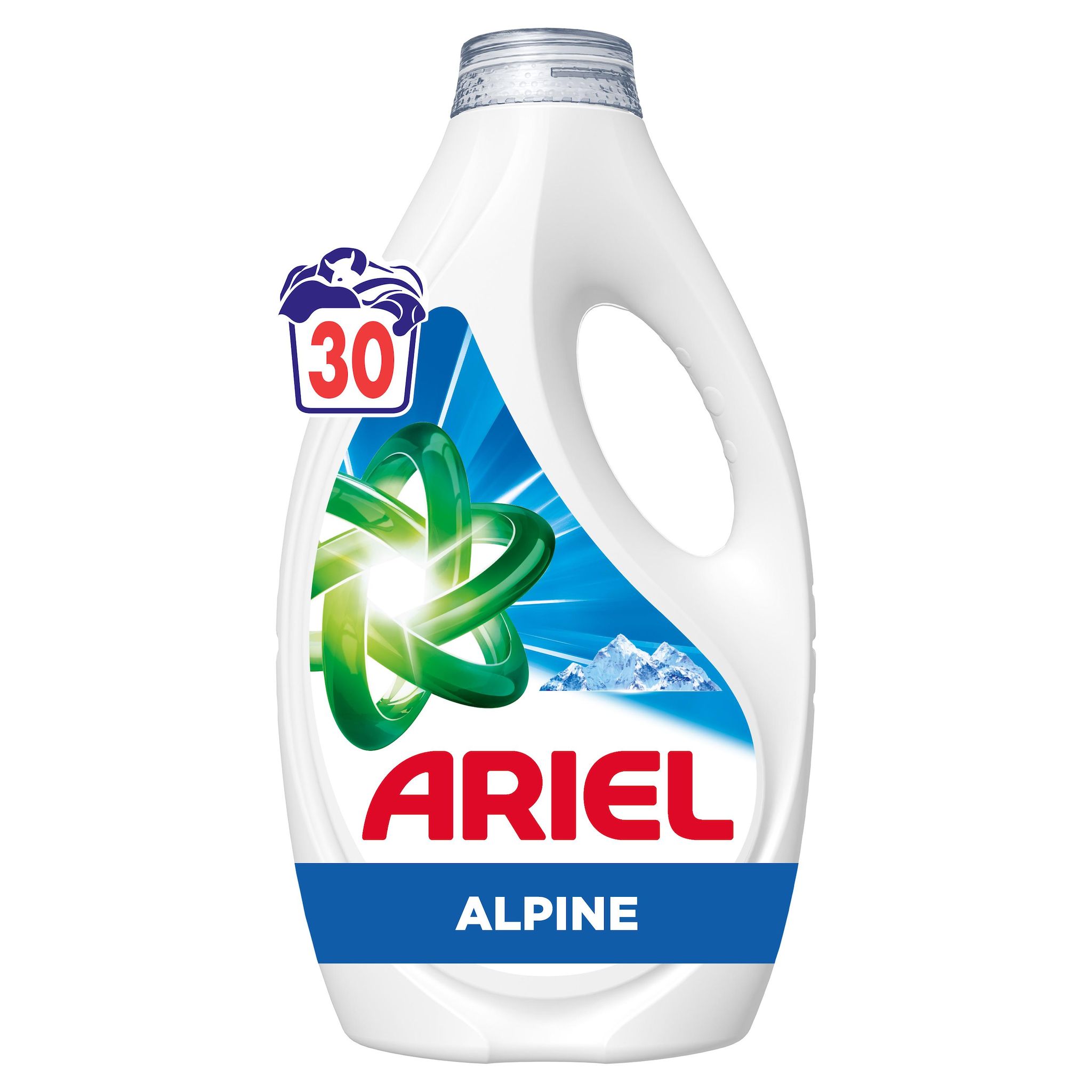 ARIEL Détergent liquide alpine 30 lavages 1,35l