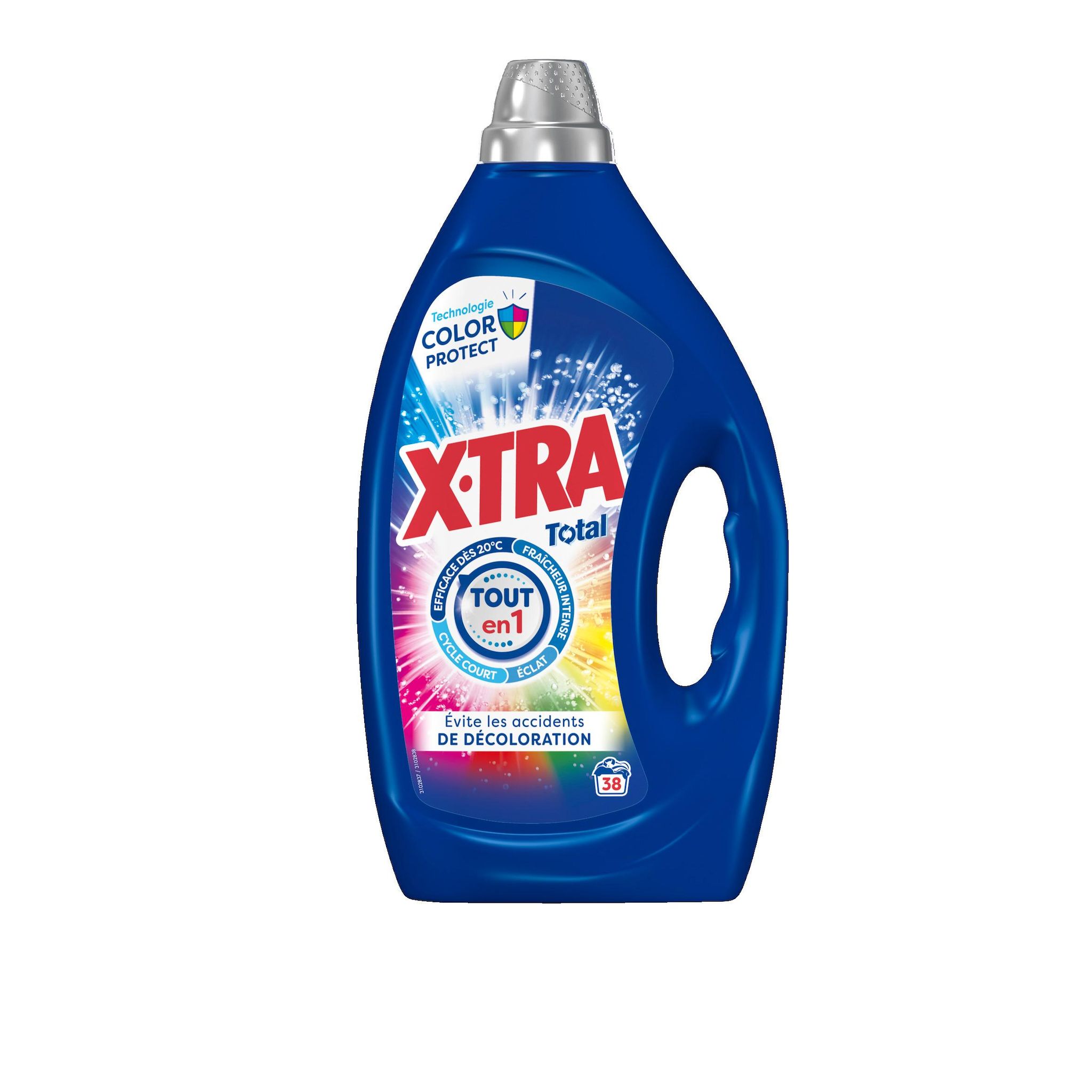 X-TRA Lessive liquide protection des couleurs 1.71l
