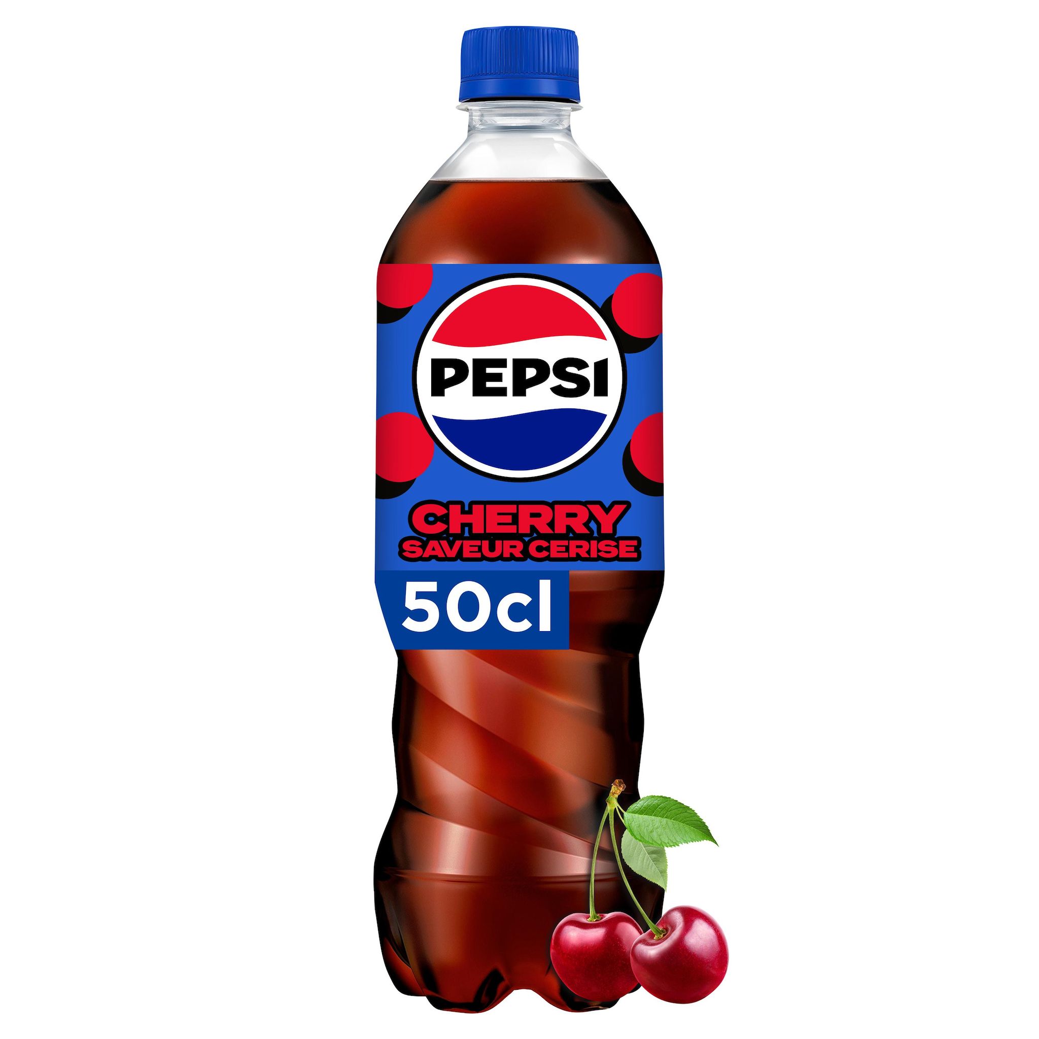 PEPSI Boisson gazeuse rafraîchissante saveur cerise 50cl