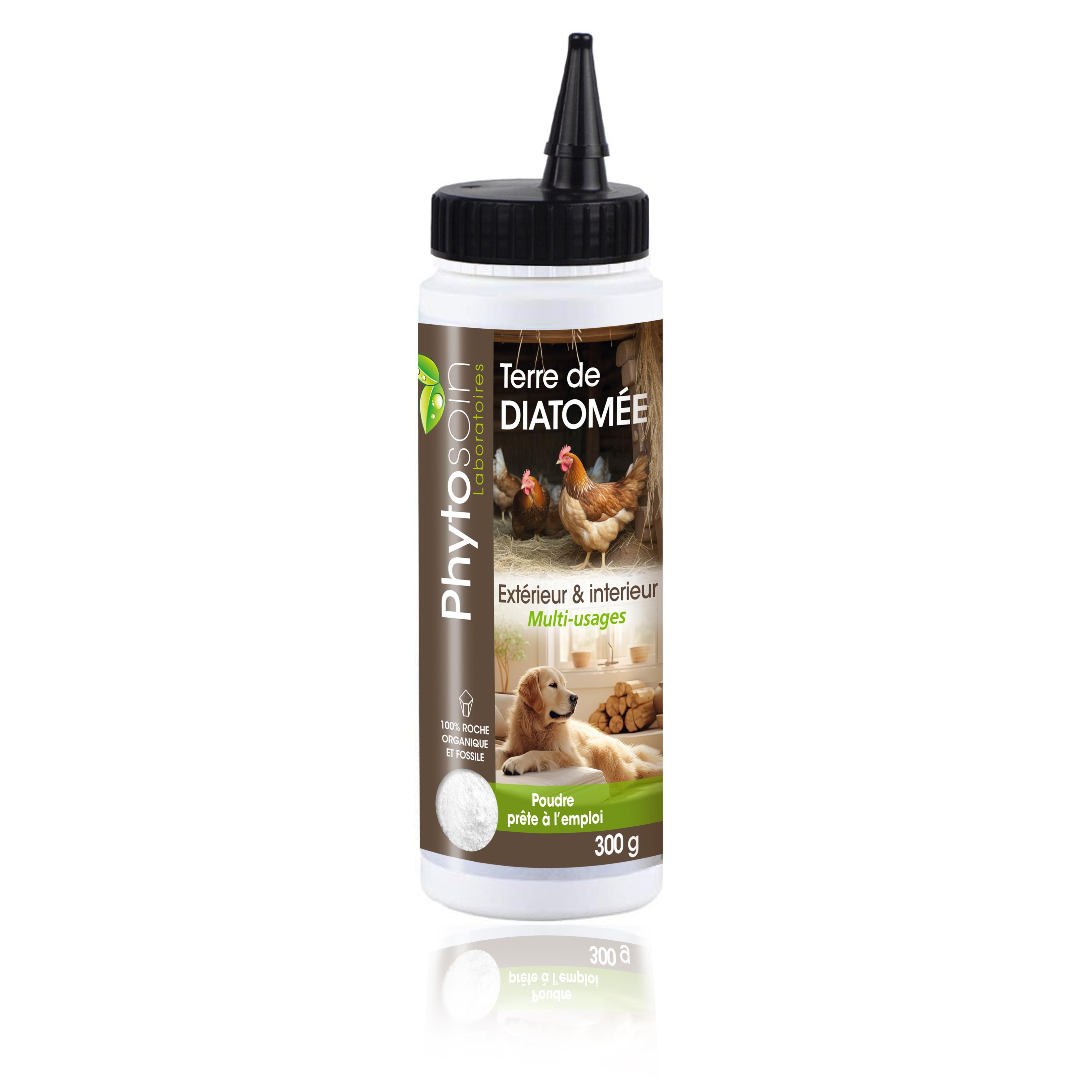 PHYTOSOIN Poudre désodorisant absorbant d'humidité 300g